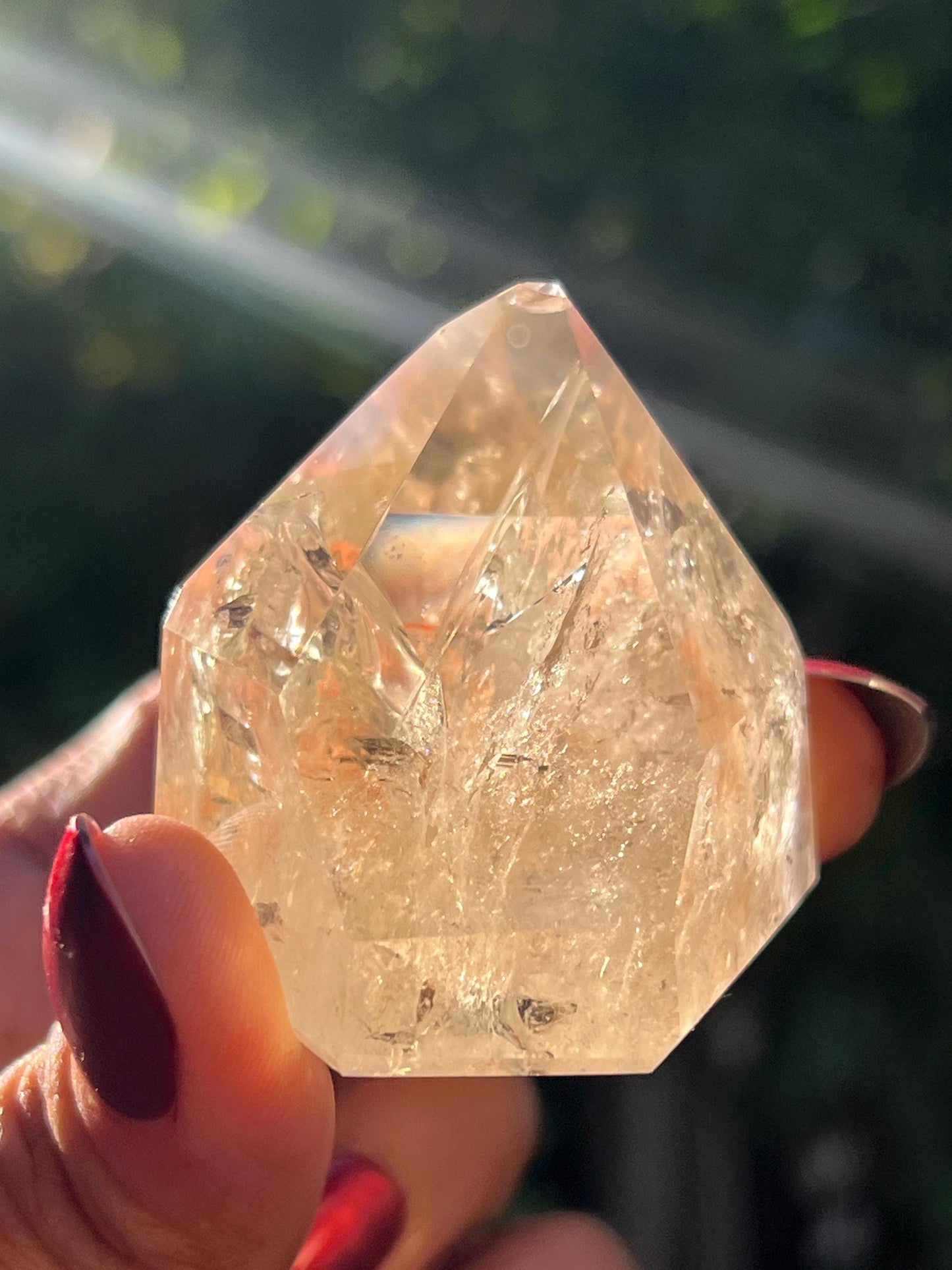 Authentic Citrine From Brazil, Citrine, Natural Non Heated Citrine, Citrine Generator Obelisk, Crystal For Wealth & Abundance