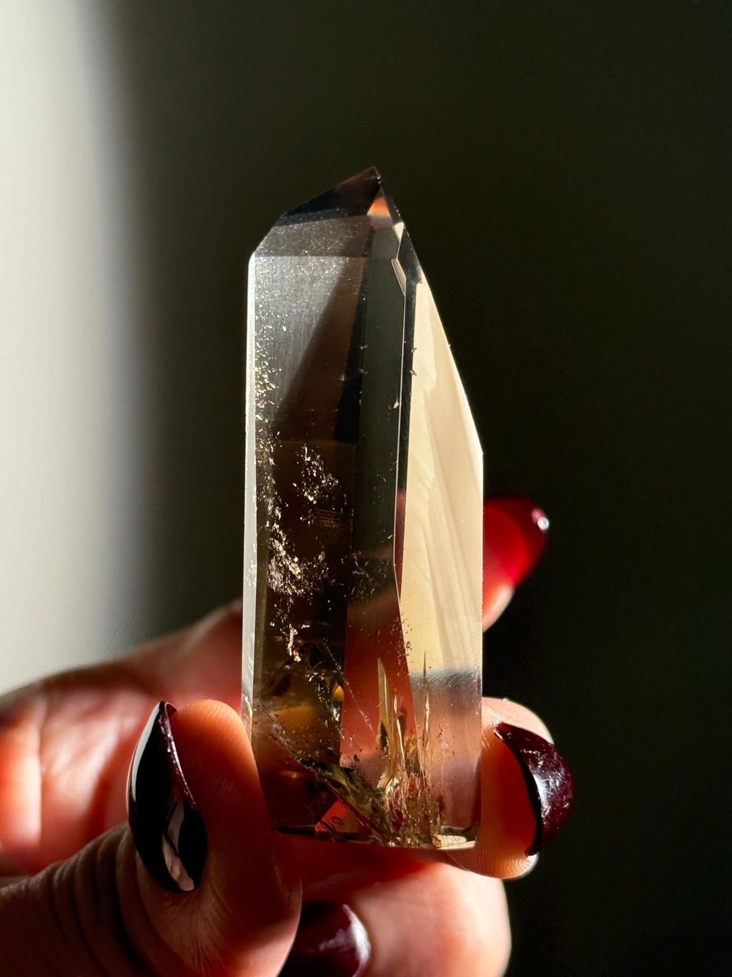 Authentic Citrine From Brazil, Smoky Citrine, Natural Citrine, Citrine, Genuine Smoky Citrine, Crystal Gifts, Metaphysical Gifts,
