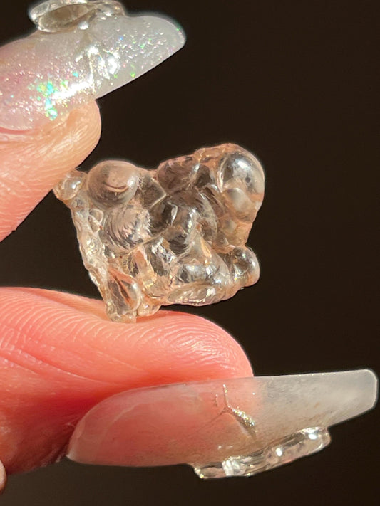 Hyalite Opal Lot, UV Reactive Botroiydal Hyalite, Hyalite, Glassy Rainbow Hyalite, Fossils and Rocks, Raw Crystal Specimen,