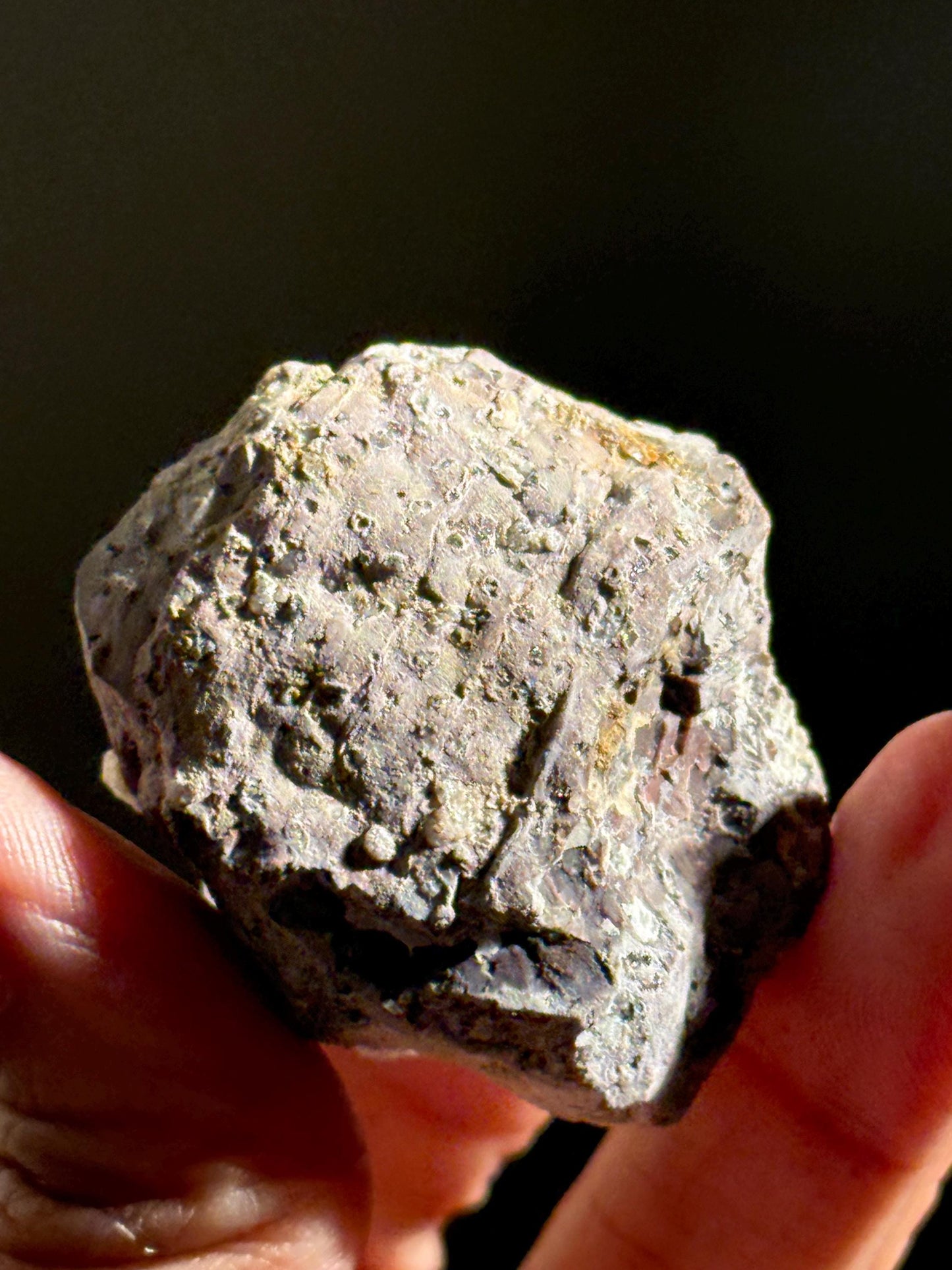Hyalite Opal With Pyrite on Matrix, UV Reactive Hyalite, Hyalite, Glassy Hyalite, Fossils and Rocks, Raw Crystal Specimen, Crystal Gifts,