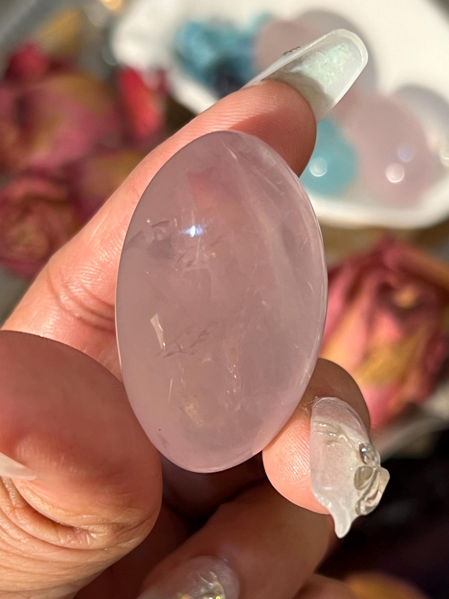 Small Star Rose Quartz Lingam, Star Rose Quartz, Pink quartz, Shiva Lingam, Crystal Shiva Lingam, Healing Crystals, Crystal Gifts,