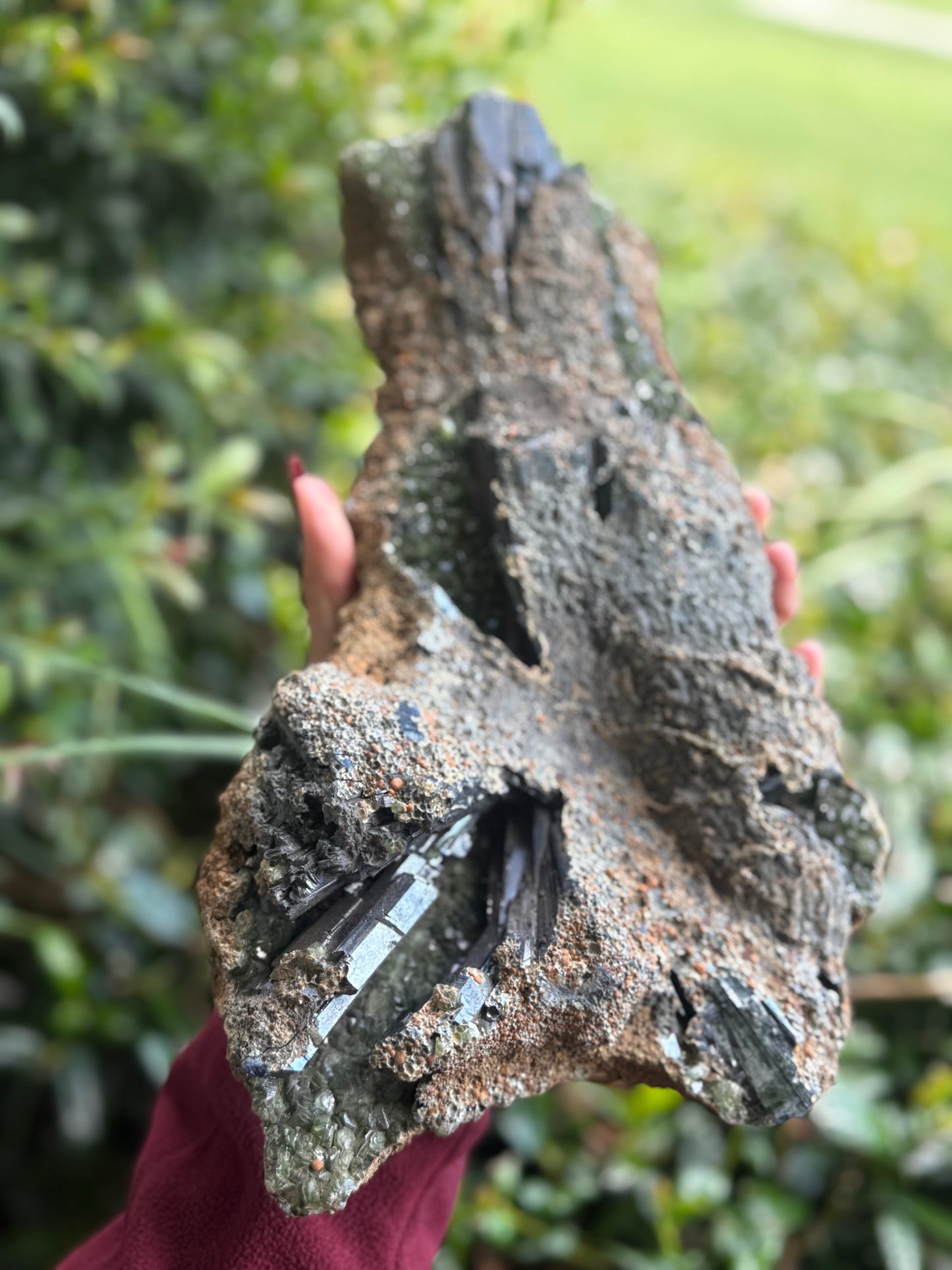 Extra Large Vivianite – Unique Natural Crystal, Vivianite, Ludlamite, Fossils and Minerals