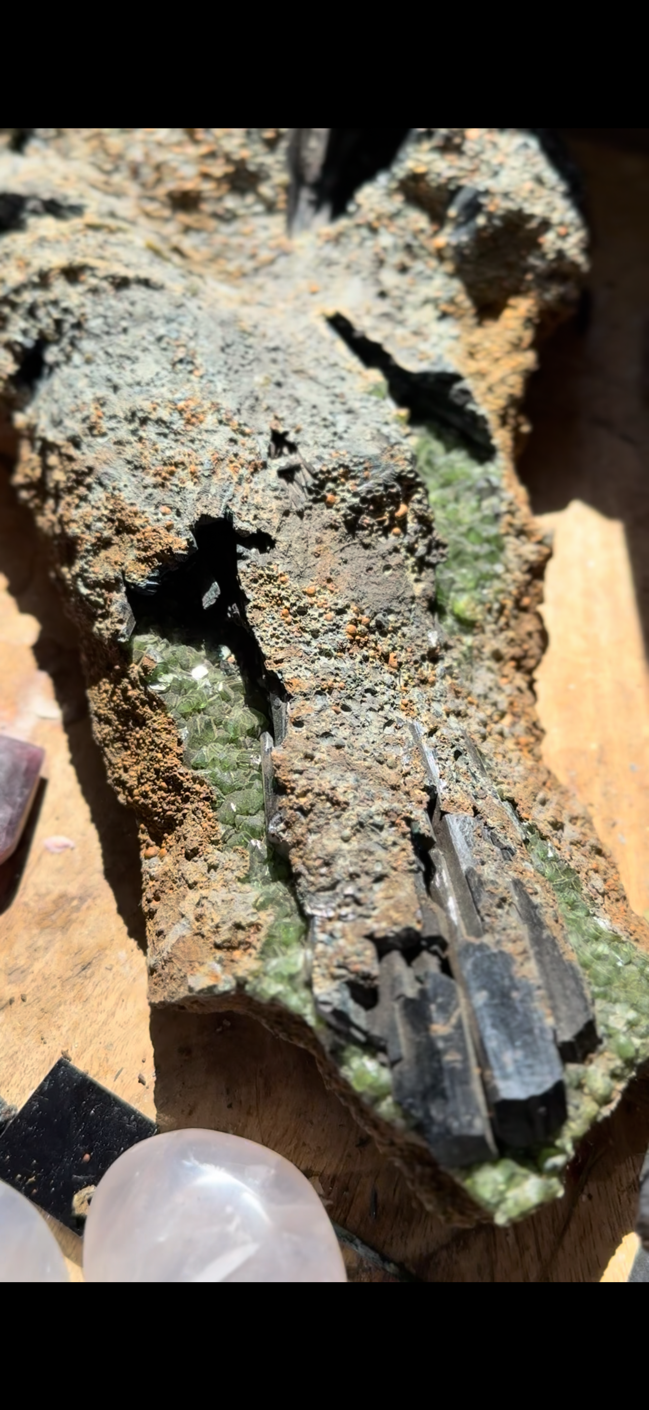 Extra Large Vivianite – Unique Natural Crystal, Vivianite, Ludlamite, Fossils and Minerals