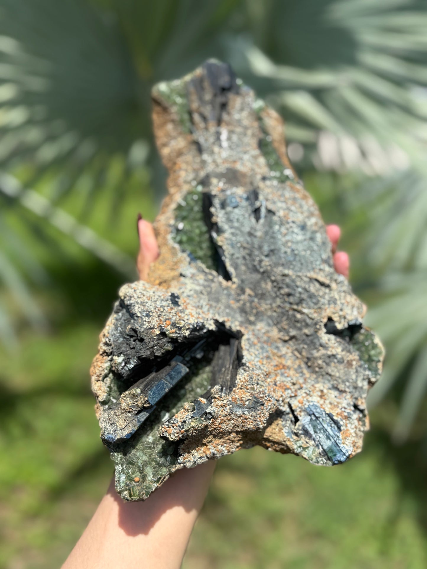 Extra Large Vivianite – Unique Natural Crystal, Vivianite, Ludlamite, Fossils and Minerals