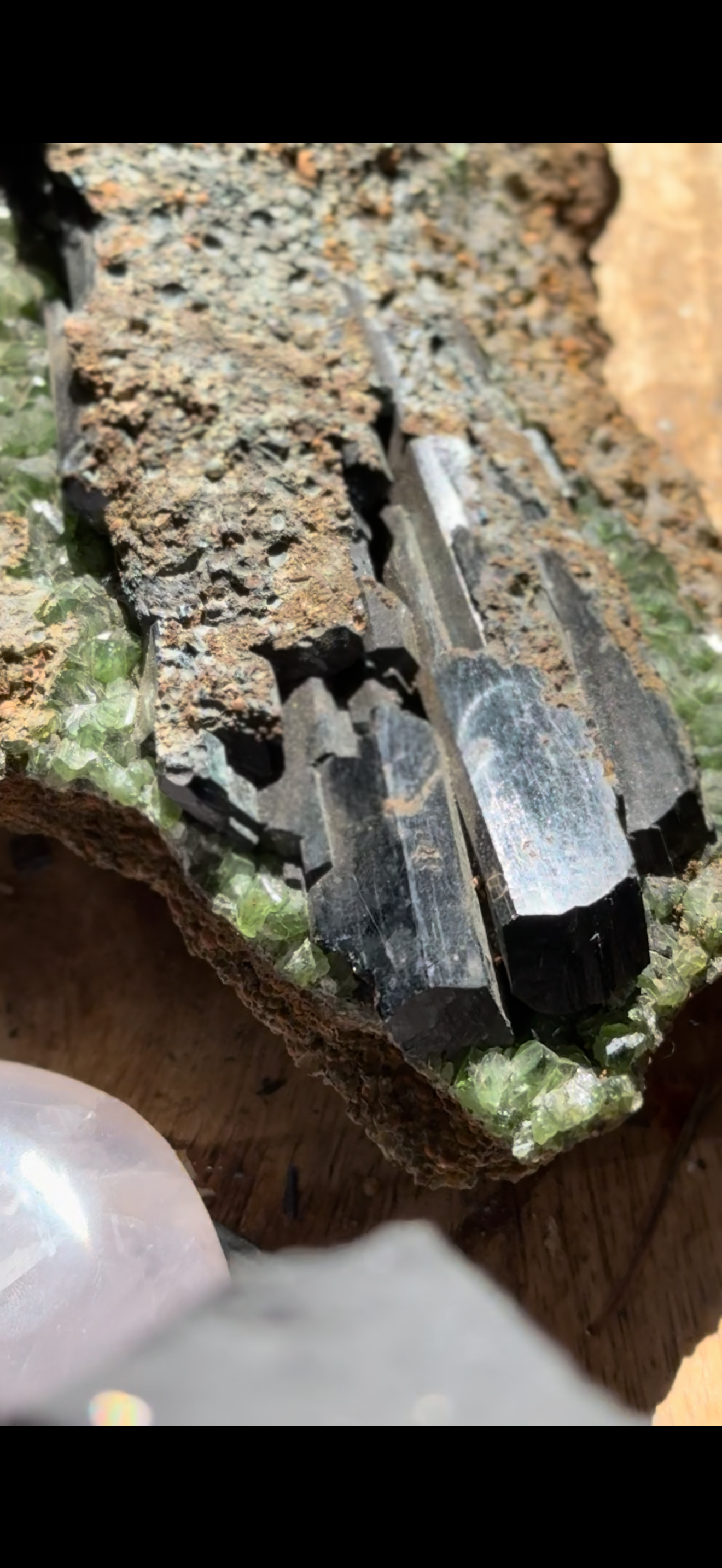 Extra Large Vivianite – Unique Natural Crystal, Vivianite, Ludlamite, Fossils and Minerals