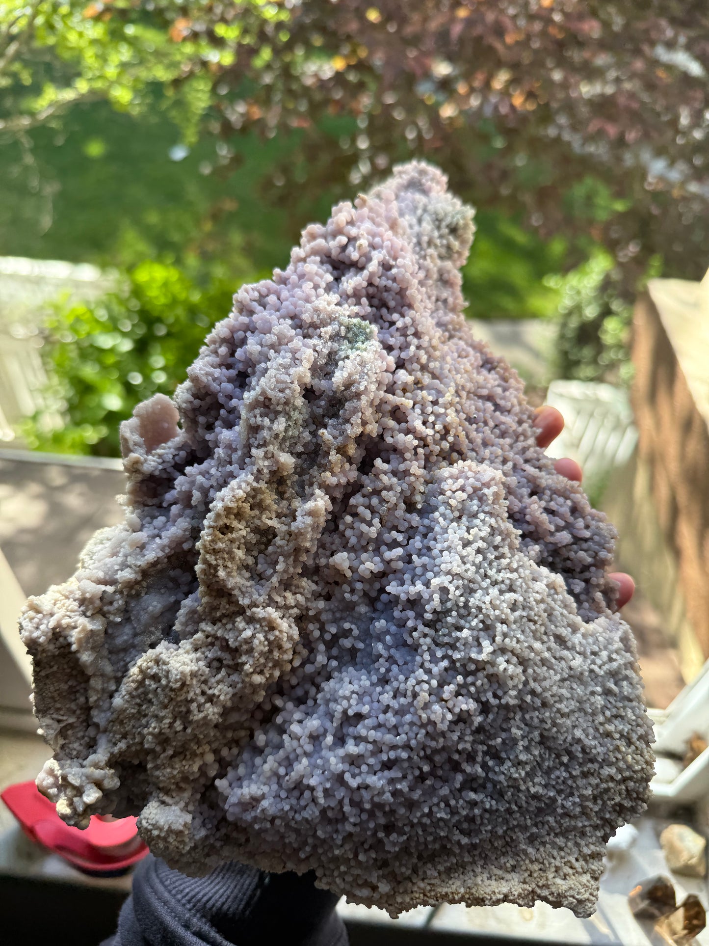 Grape Agate Specimen - Extra Large Mineral Specimen, Grape agate