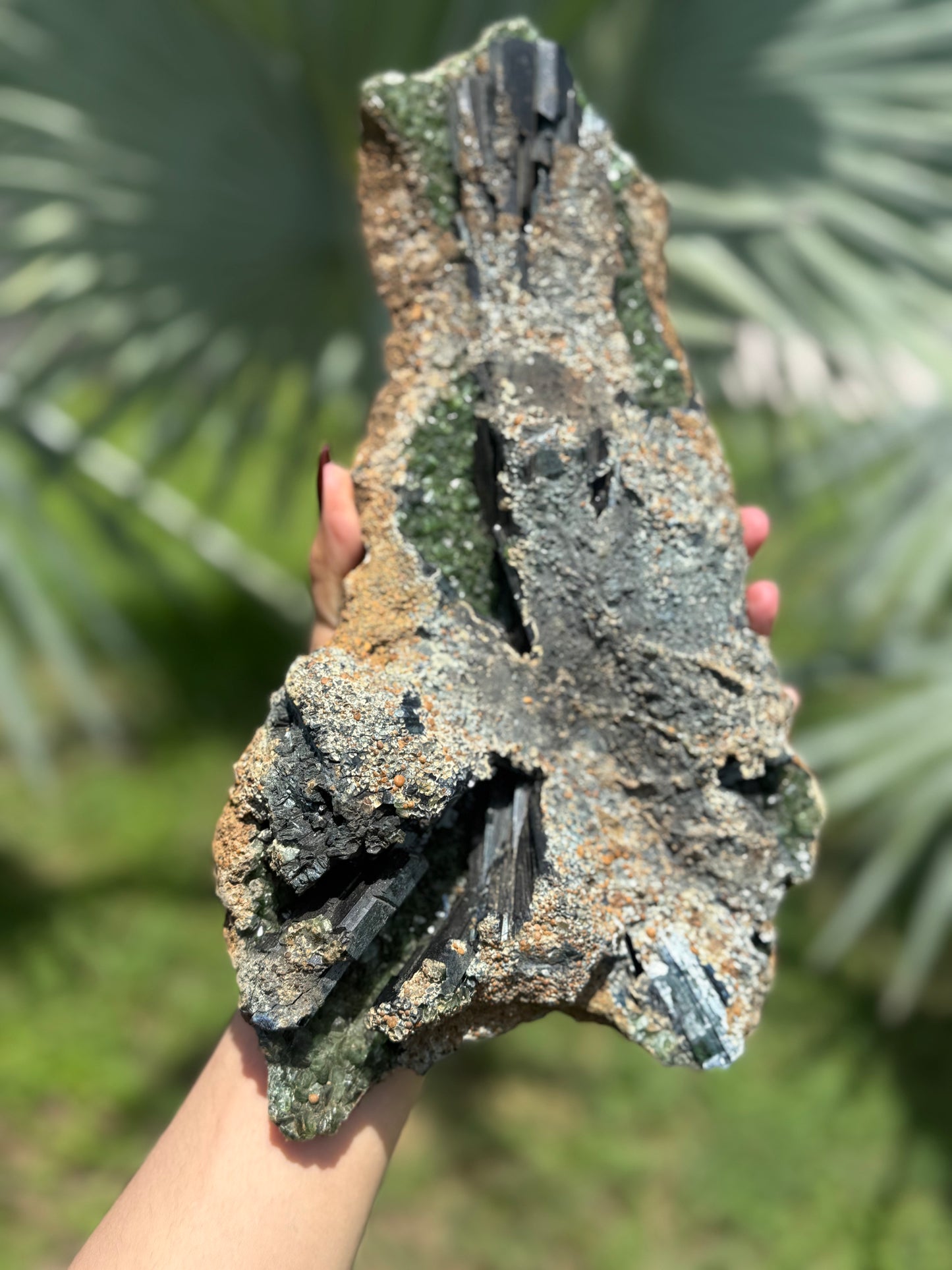 Extra Large Vivianite – Unique Natural Crystal, Vivianite, Ludlamite, Fossils and Minerals