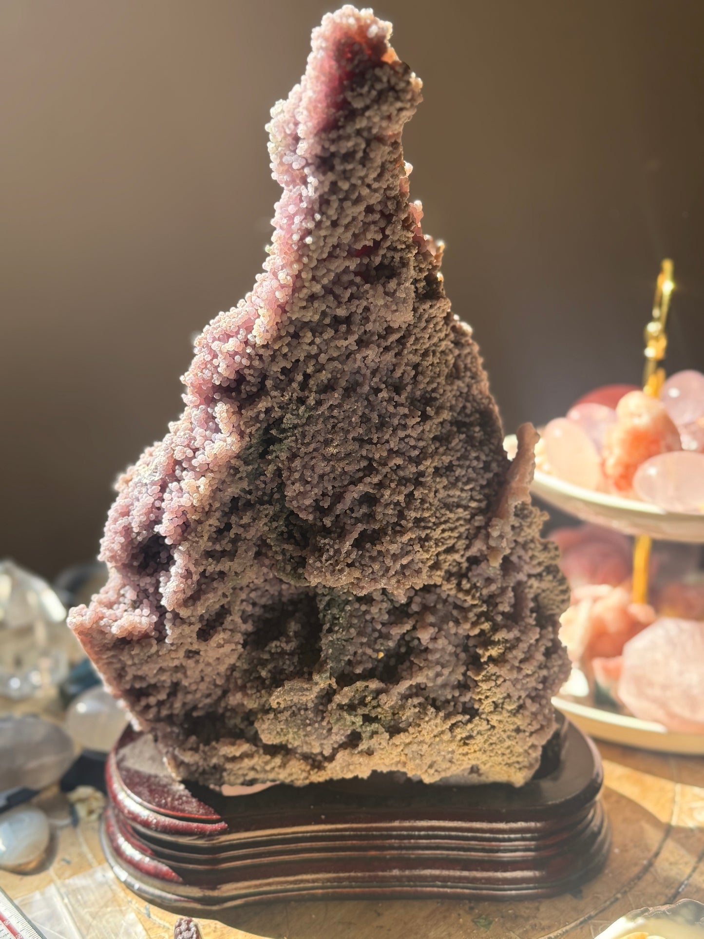 Grape Agate Specimen - Extra Large Mineral Specimen, Grape agate