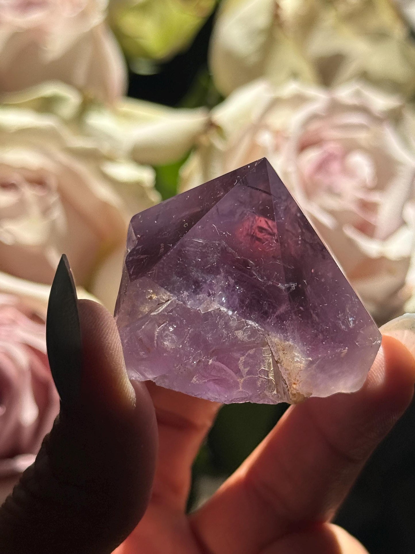 Amethyst Cut Base, Polished Amethyst Rough Points, Dark Purple Amethyst, Rough Amethyst, Amethyst Points, Crystal Gifts, MINI Size