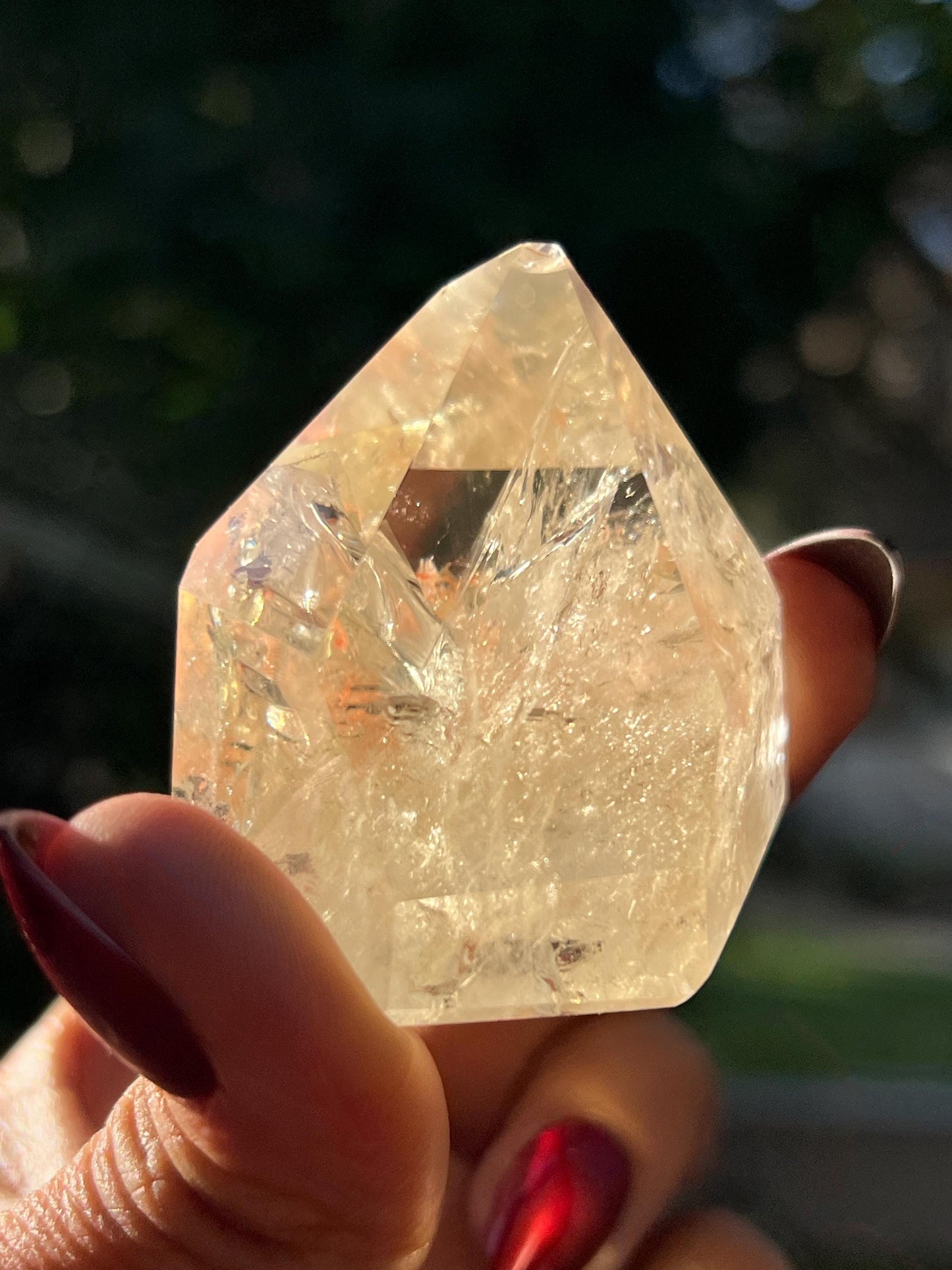 Authentic Citrine From Brazil, Citrine, Natural Non Heated Citrine, Citrine Generator Obelisk, Crystal For Wealth & Abundance