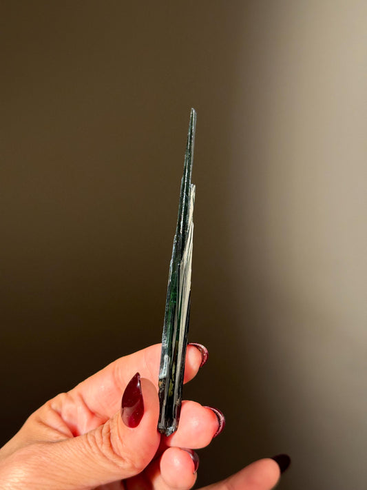 Vivianite, Raw Vivianite Specimen, Collectible minerals, Vivianite Crystals, Raw Specimen, Fossils, Blue Vivianite,