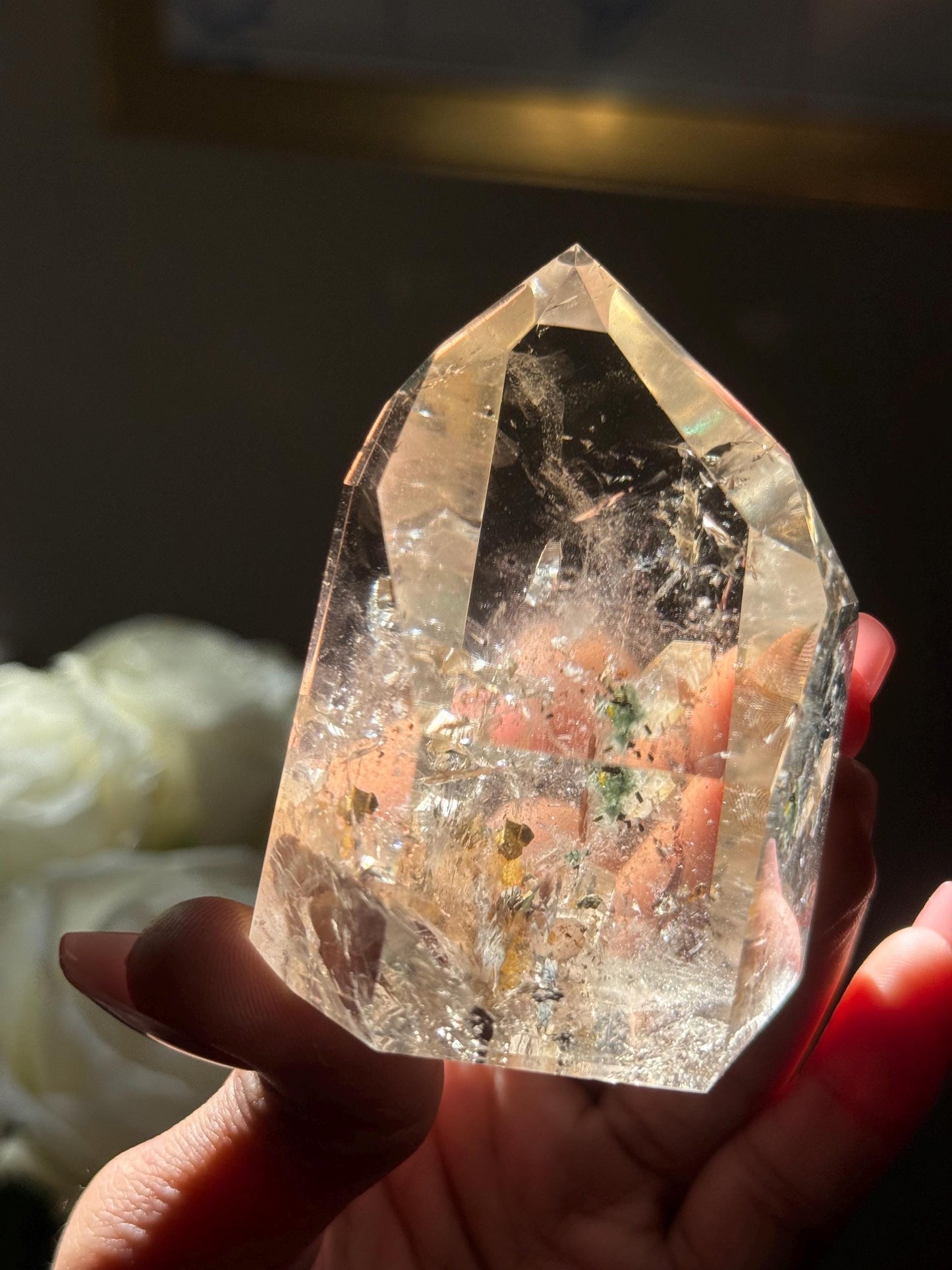 Champagne Citrine From Brazil, Citrine With Garden Inclusions, Natural Citrine, Crystal Gifts, Citrine From Brazil, Garden Quartz, Citrine