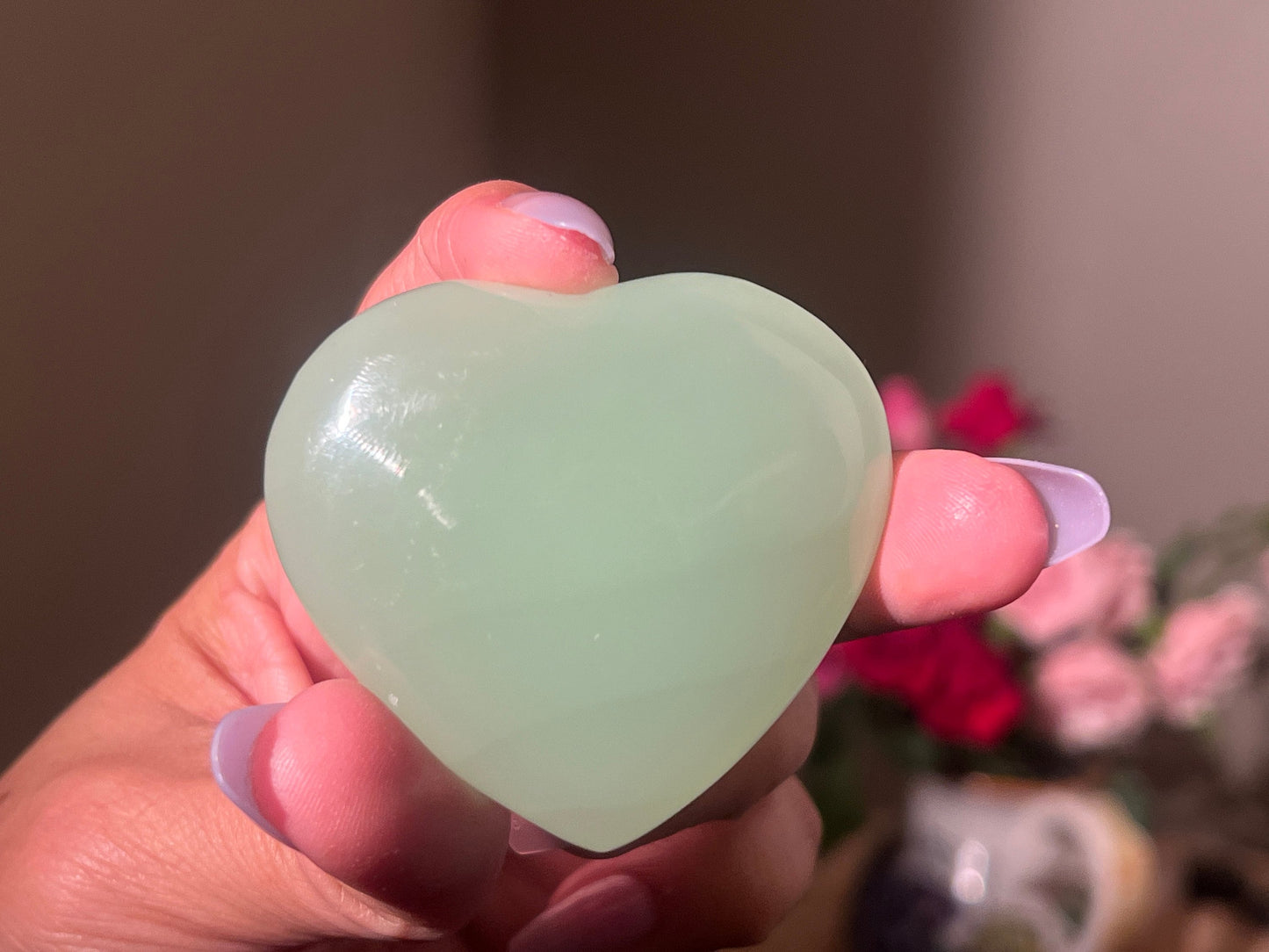 Pistachio Calcite Heart Set,  Green Calcite Crystals, UV reactive Calcite, High Quality Green Calcite, Pistachio Calcite, Crystal Wholesale