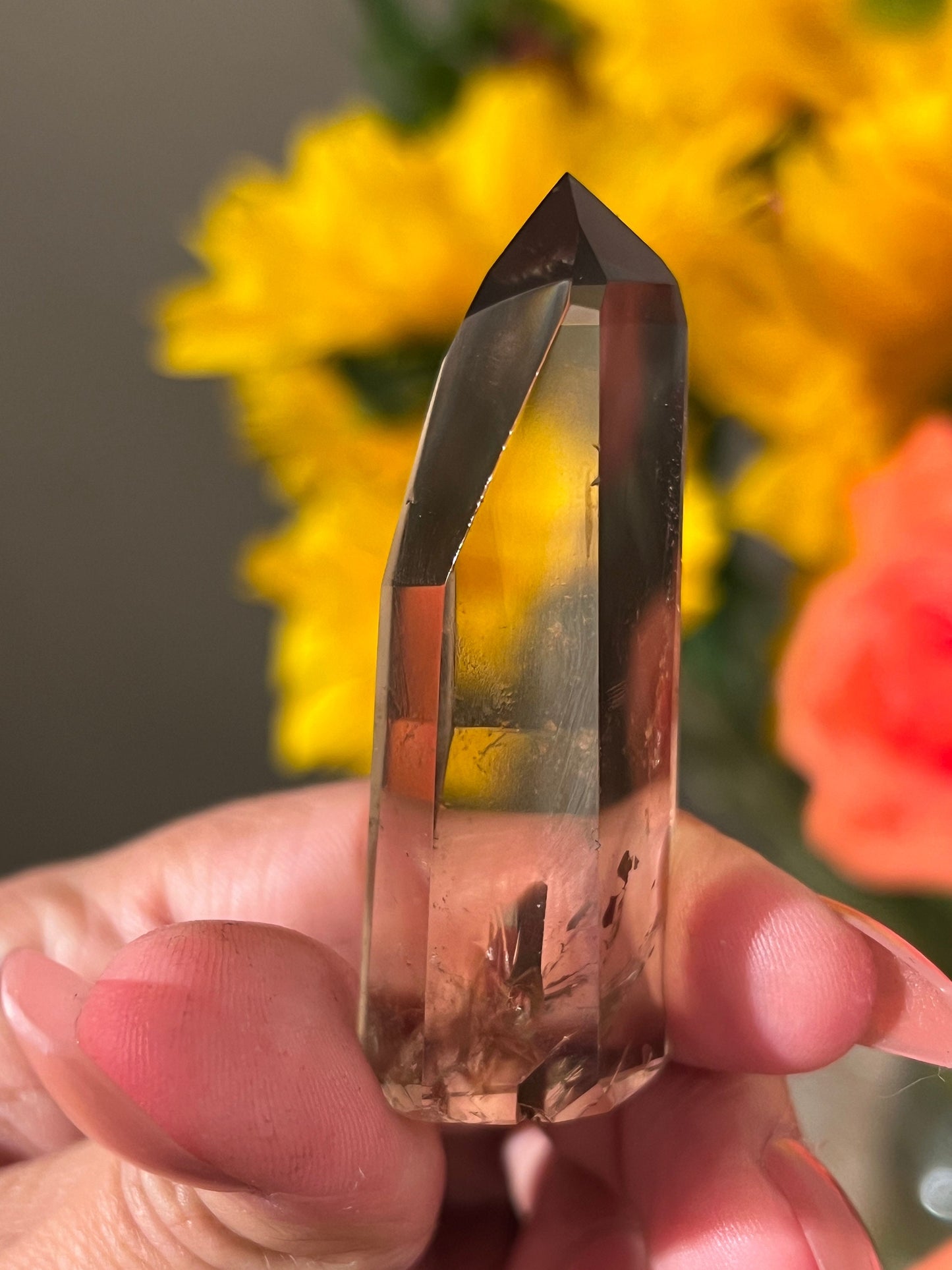Authentic Citrine From Brazil, Smoky Citrine, Natural Citrine, Citrine, Genuine Smoky Citrine, Crystal Gifts, Metaphysical Gifts,