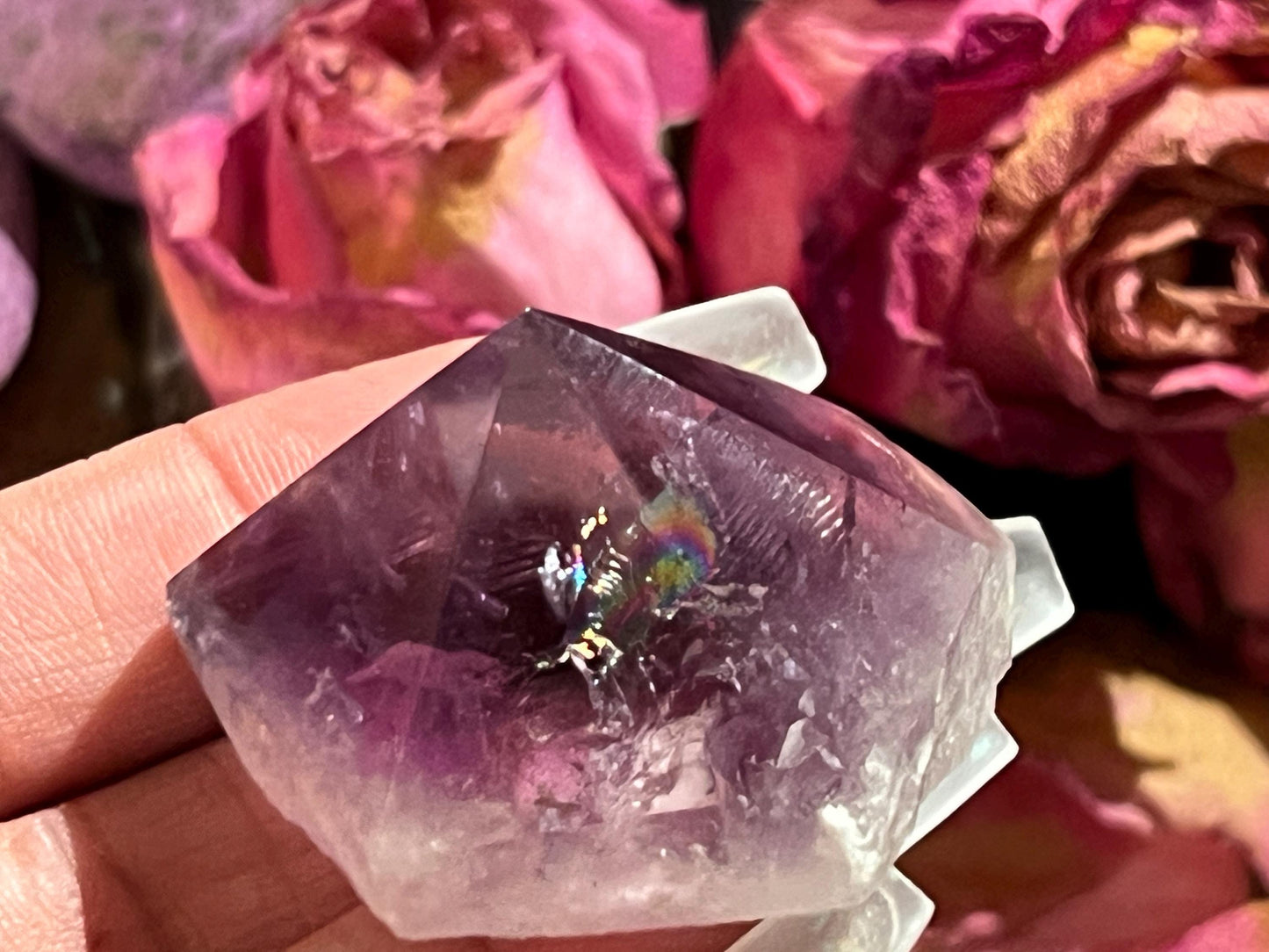 Amethyst Cut Base, Polished Amethyst Rough Points, Dark Purple Amethyst, Rough Amethyst, Amethyst Points, Crystal Gifts, MINI Size