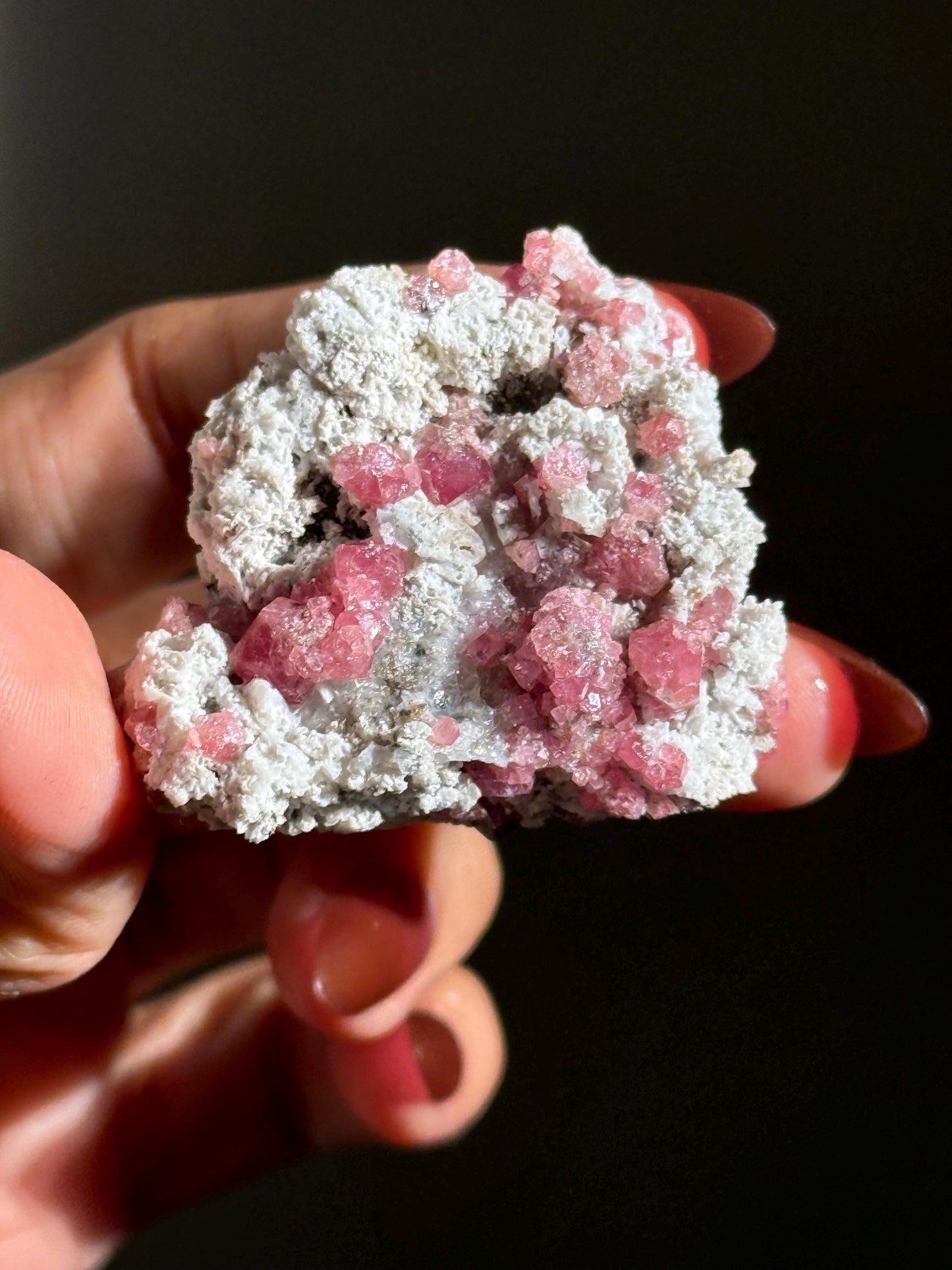 Raspberry Garnet, Grossular Garnet, Raspberry Garnet from Coahuila, Mexico, Raw Mineral Specimen, Garnet, Garnet Raw Stone, Crystal Gifts