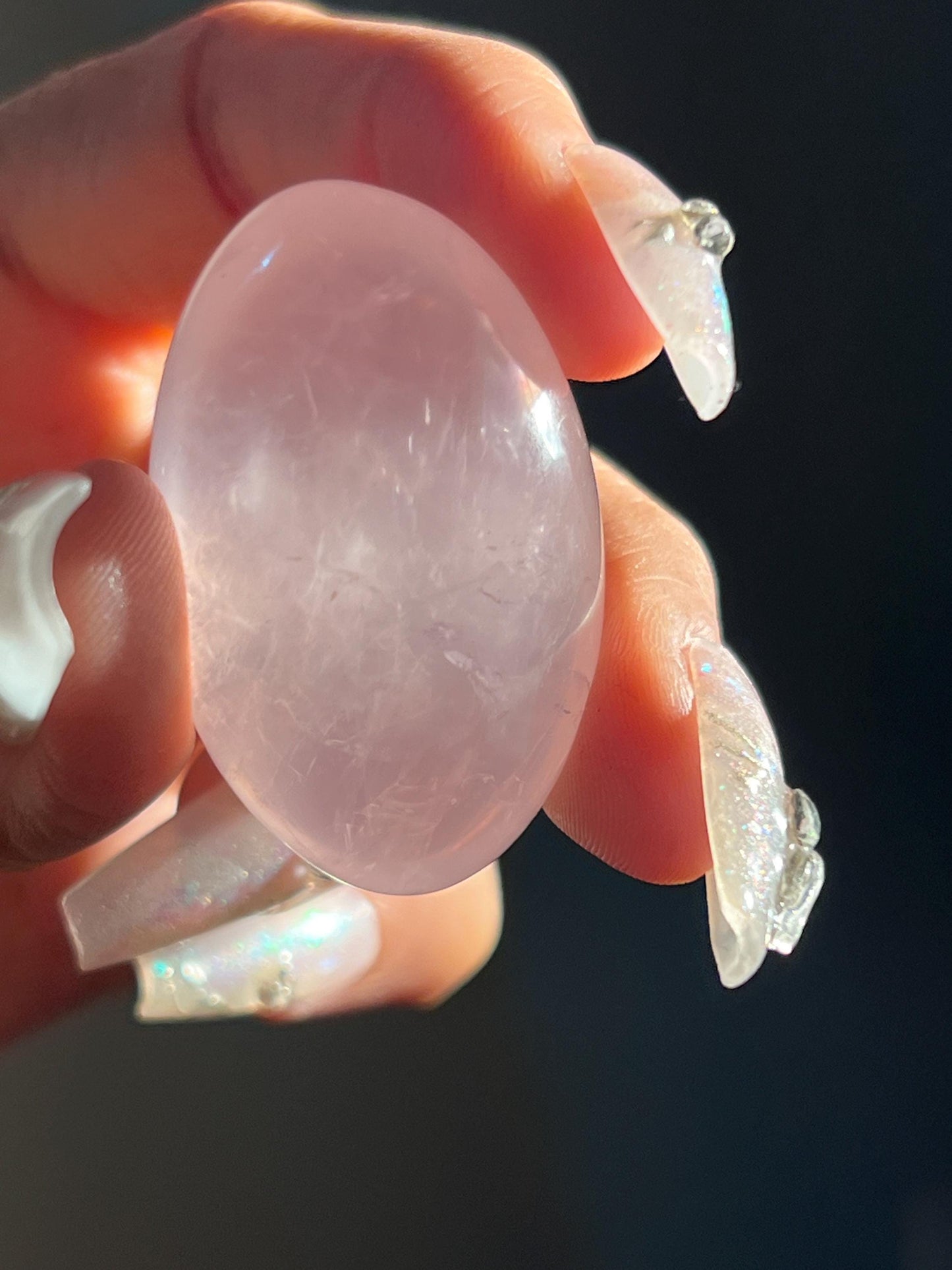 Small Star Rose Quartz Lingam, Star Rose Quartz, Pink quartz, Shiva Lingam, Crystal Shiva Lingam, Healing Crystals, Crystal Gifts,