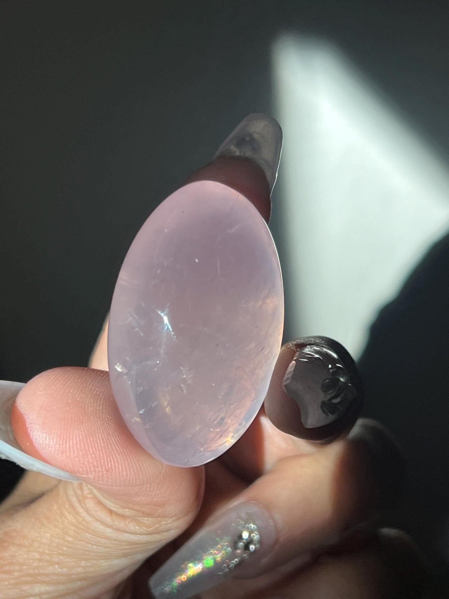Small Star Rose Quartz Lingam, Star Rose Quartz, Pink quartz, Shiva Lingam, Crystal Shiva Lingam, Healing Crystals, Crystal Gifts,