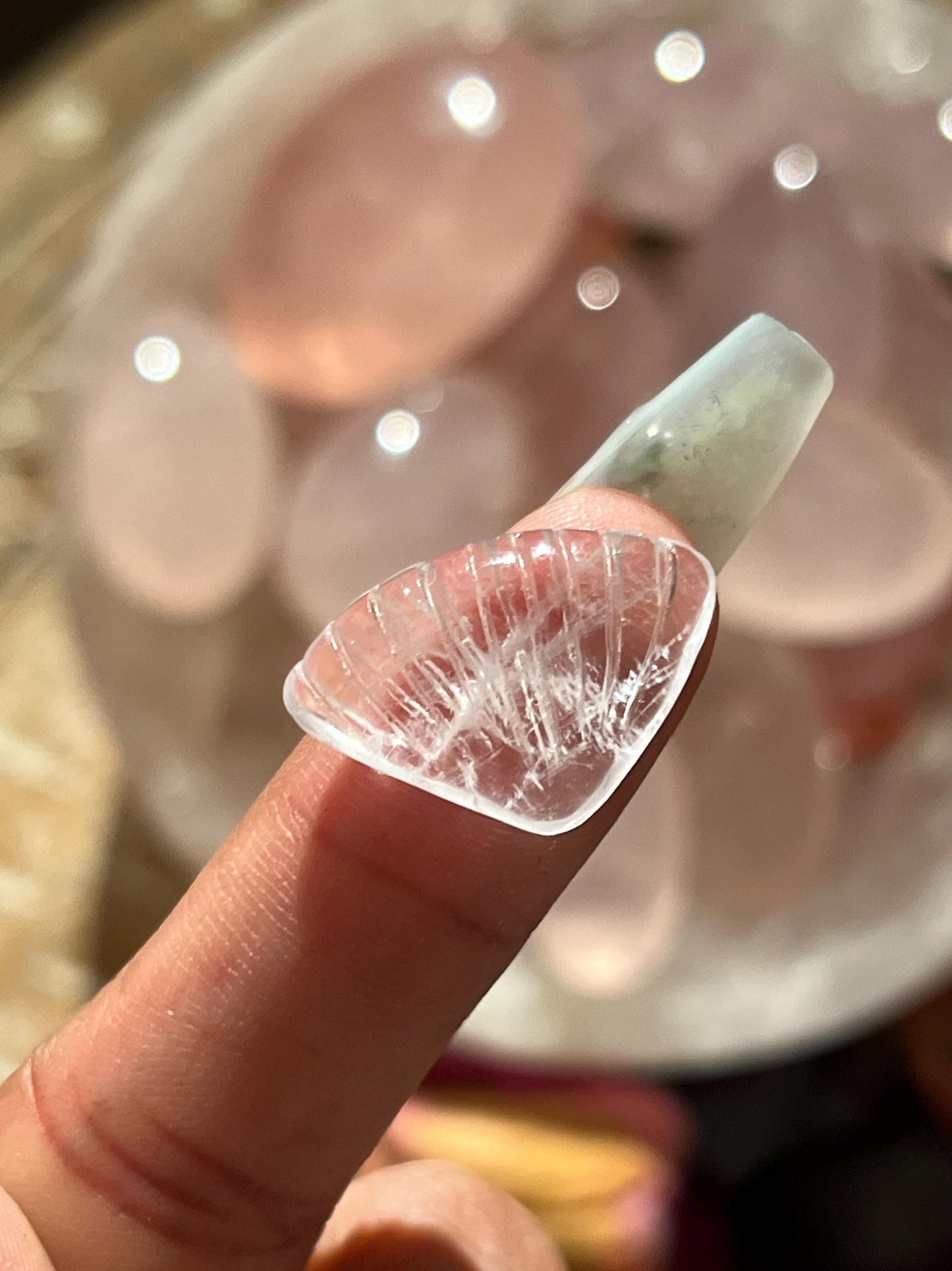 Aquamarine Gift Set, Aquamarine Starfish, Aquamarine Seashell, Morganite Shell, Aquamarine, Morganite, Crystal Gifts, Ocean Sea Gifts