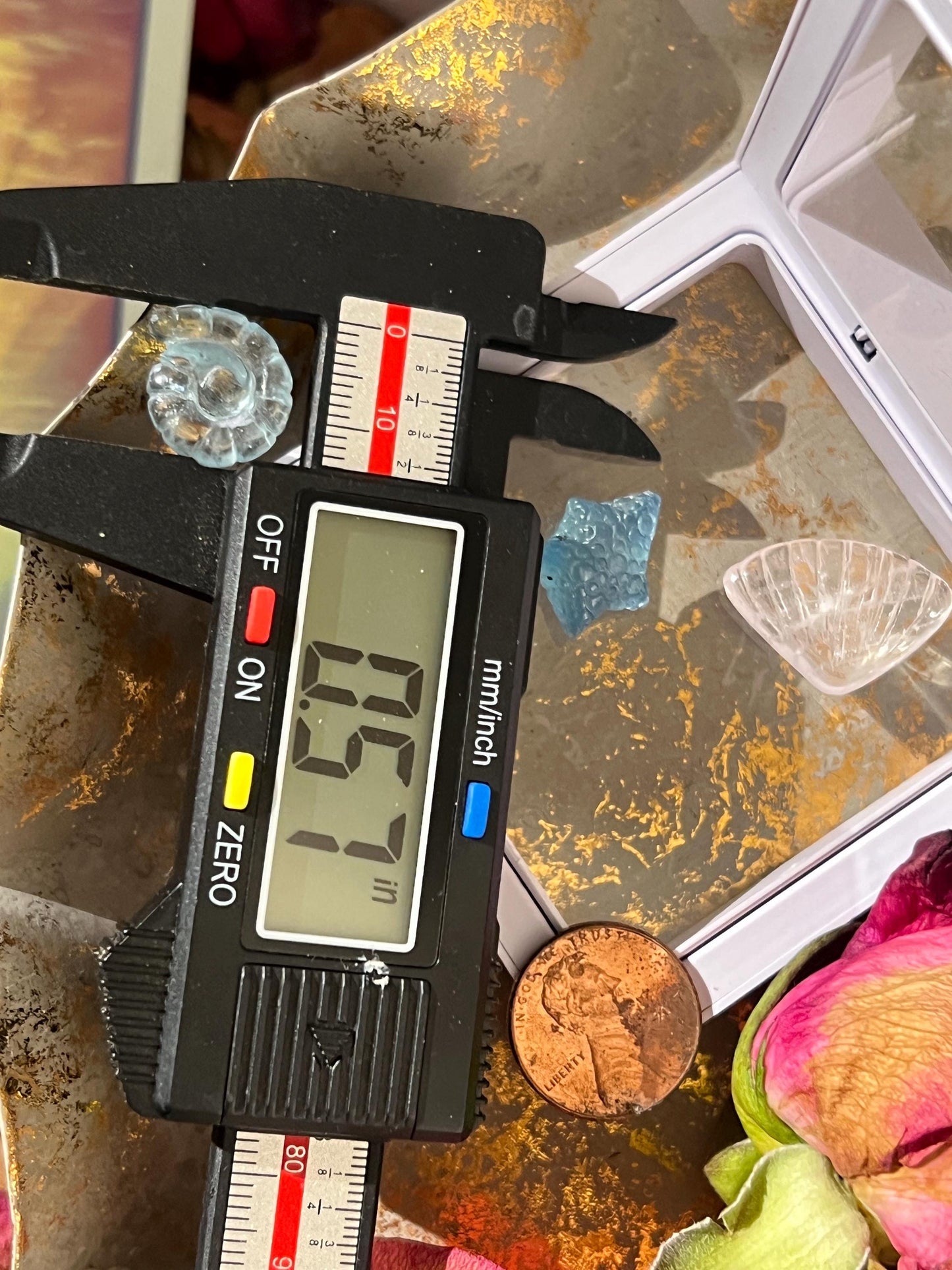 Aquamarine Gift Set, Aquamarine Starfish, Aquamarine Seashell, Morganite Shell, Aquamarine, Morganite, Crystal Gifts, Ocean Sea Gifts