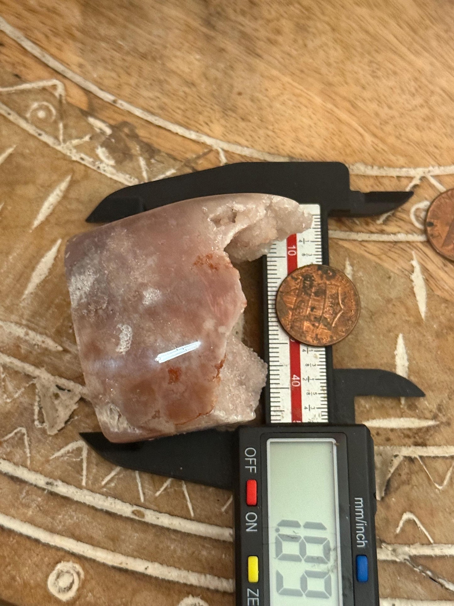 Druzy Pink Amethyst Crystal: Free Form Brazil Mineral Gift