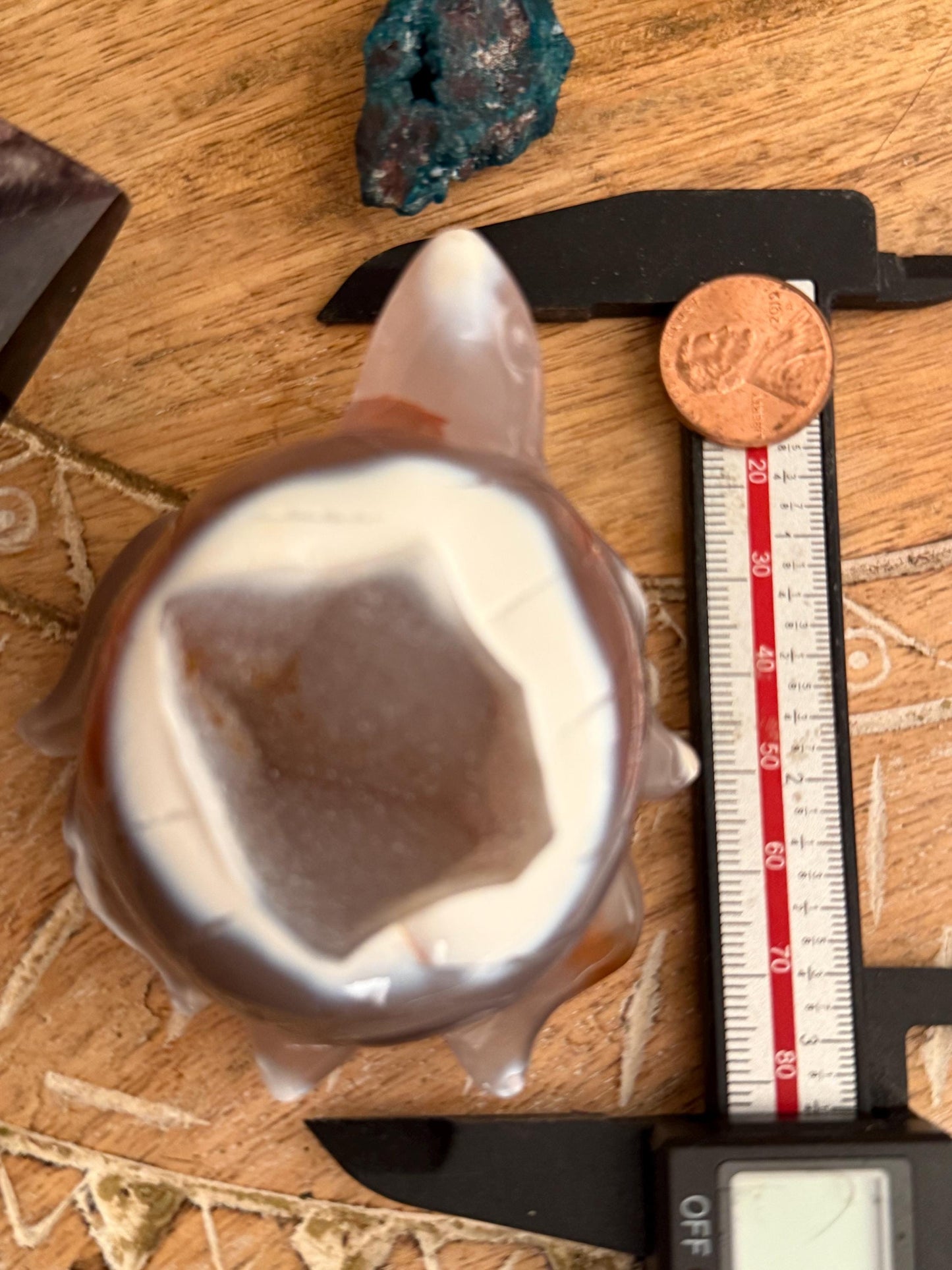 Druzy Agate Turtle, Orca Agate Turtle Carving, Turtle Spirit Animal, Crystal Gifts, Turtle Crystal Carving, Gift for Crystal Lovers