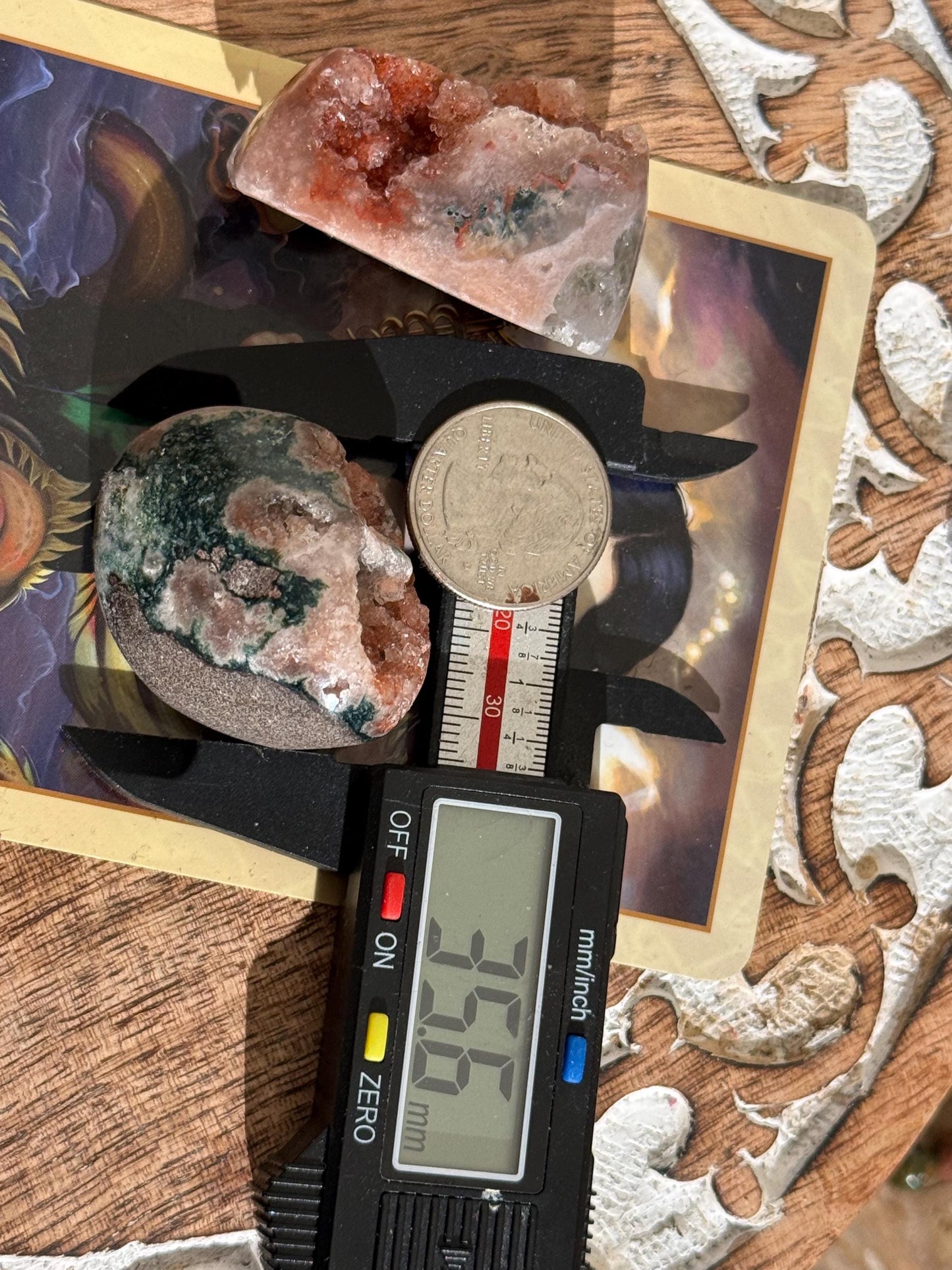 2 Pink Amethyst free forms, Red Amethyst, Pink Amethyst, Amethyst Geode Cut base, Crystals, Crystal Gift, Crystal MINIS, Crystal Wholesale,