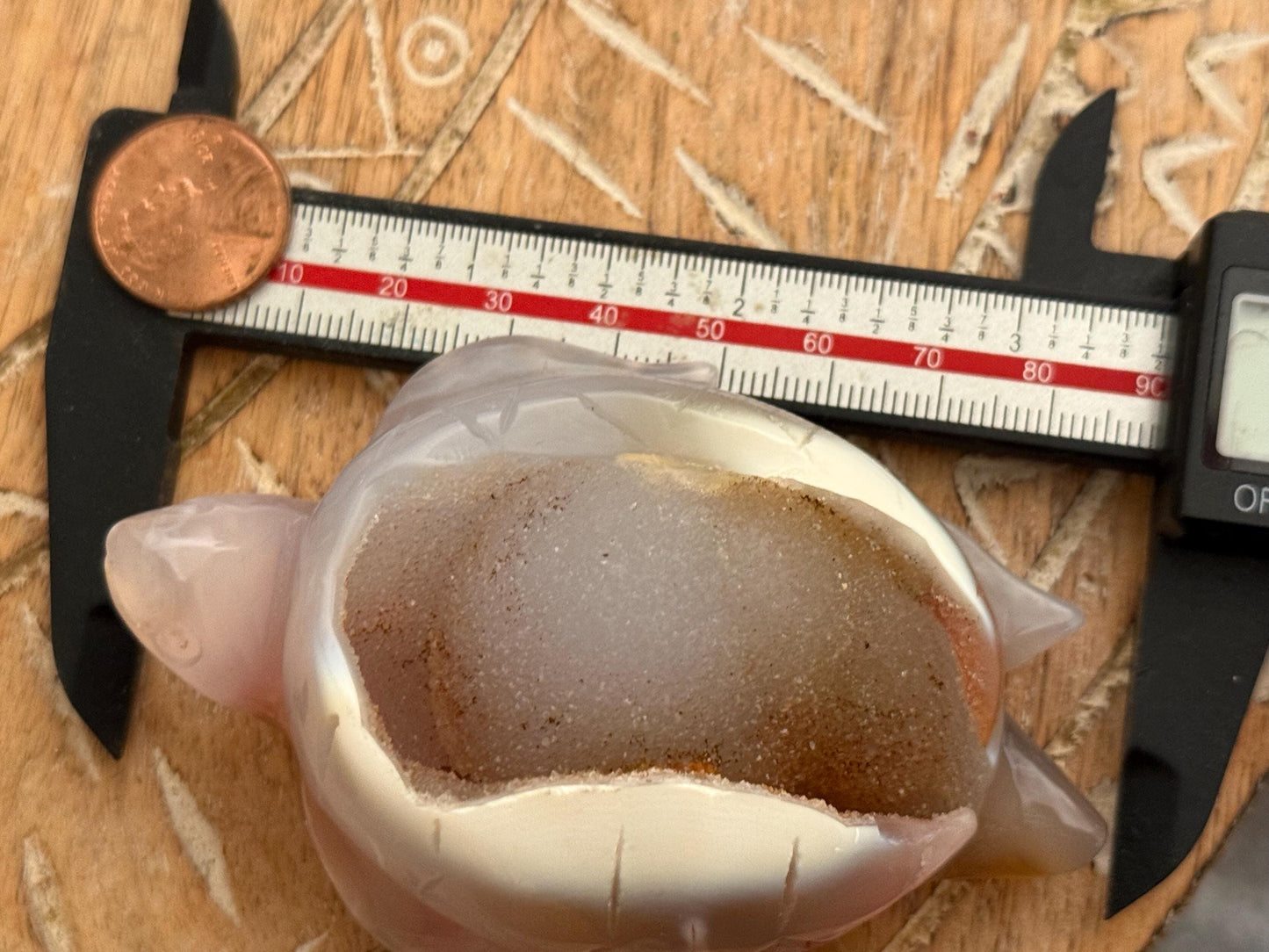 Druzy Agate Turtle, Orca Agate Turtle Carving, Turtle Spirit Animal, Crystal Gifts, Turtle Crystal Carving, Gift for Crystal Lovers