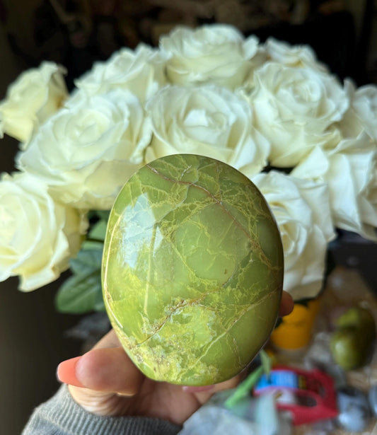 Green Opal, Green Opal Free Form, Pistachio Opal, Opal Crystal, Crystal Gifts, Crystals for Greif,