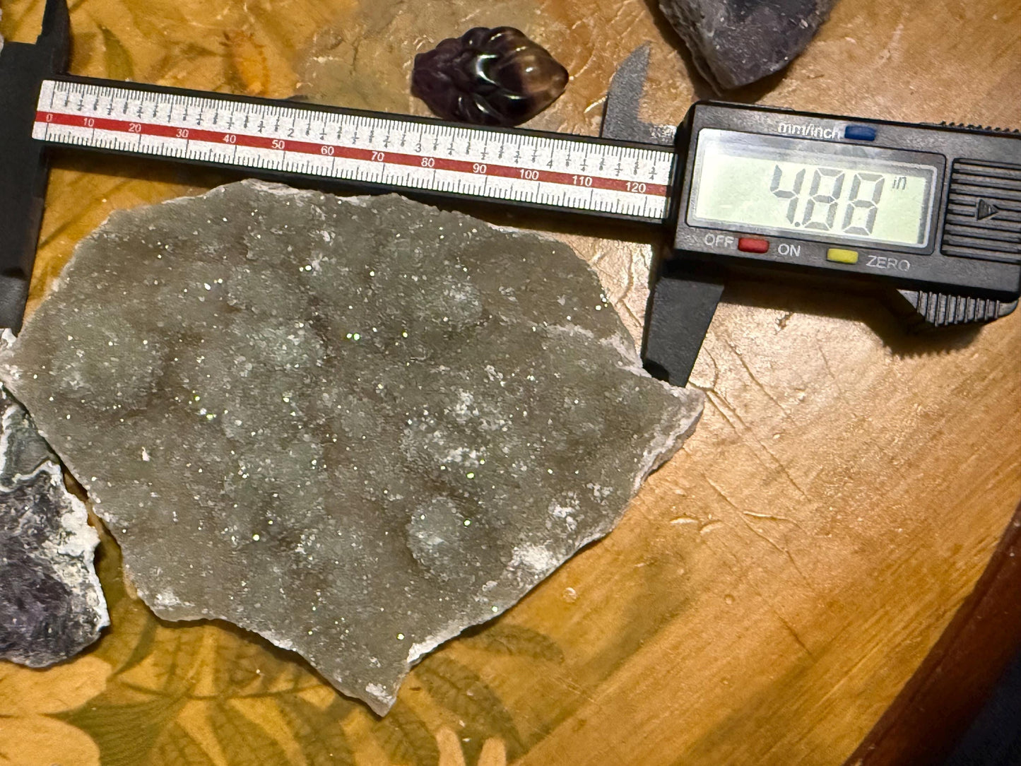 Druzy Green Amethyst Zeolite, Green Amethyst Geode, Natural Raw Amethyst, Amethyst Flower, Zeolite, Raw Crystal Mineral, THIN