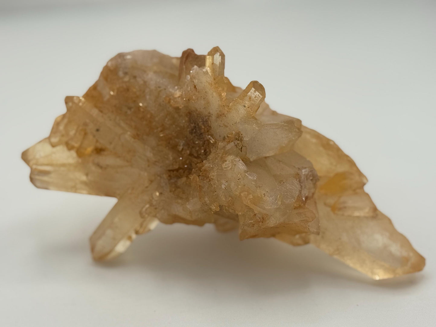 Tangerine Quartz Cluster, Tangerine Quartz From Brazil, Authentic Quartz, Natural Raw Quartz Cluster, Crystal Gifts, Medium