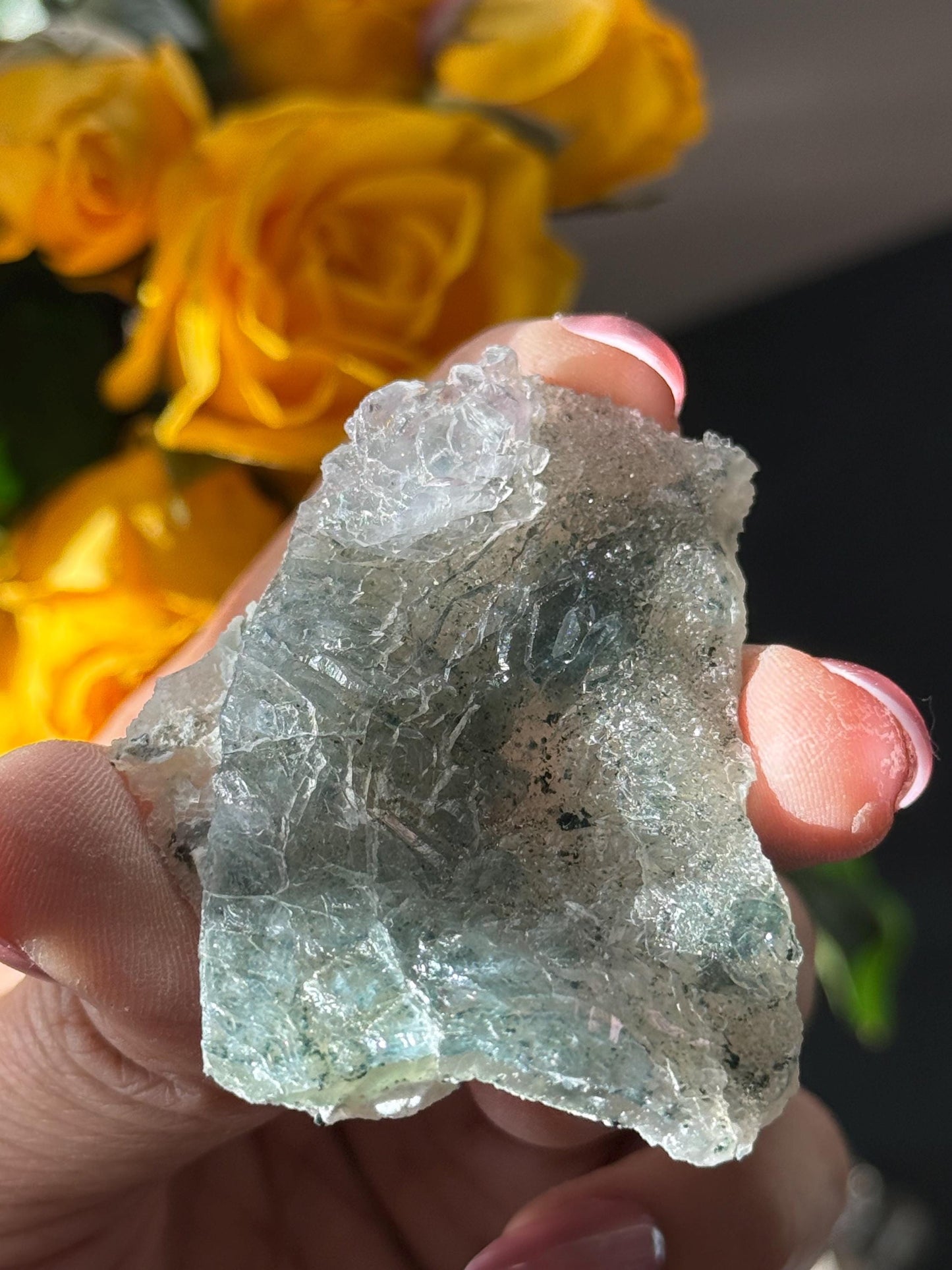 Flower Amethyst Zeolight, Green Zeolight, Natural Raw Ameythst, Amethyst Flower, Zeolight Raw Crystal Mineral, Crystal Gifts, MINI