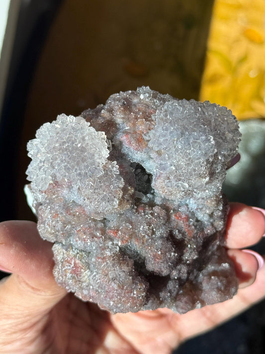 Druzy Amethyst Zeolite, Zeolite, Red Amethyst Geode, Natural Raw Amethyst, Zeolite, , Raw Crystal Mineral, Minerals and Fossils,