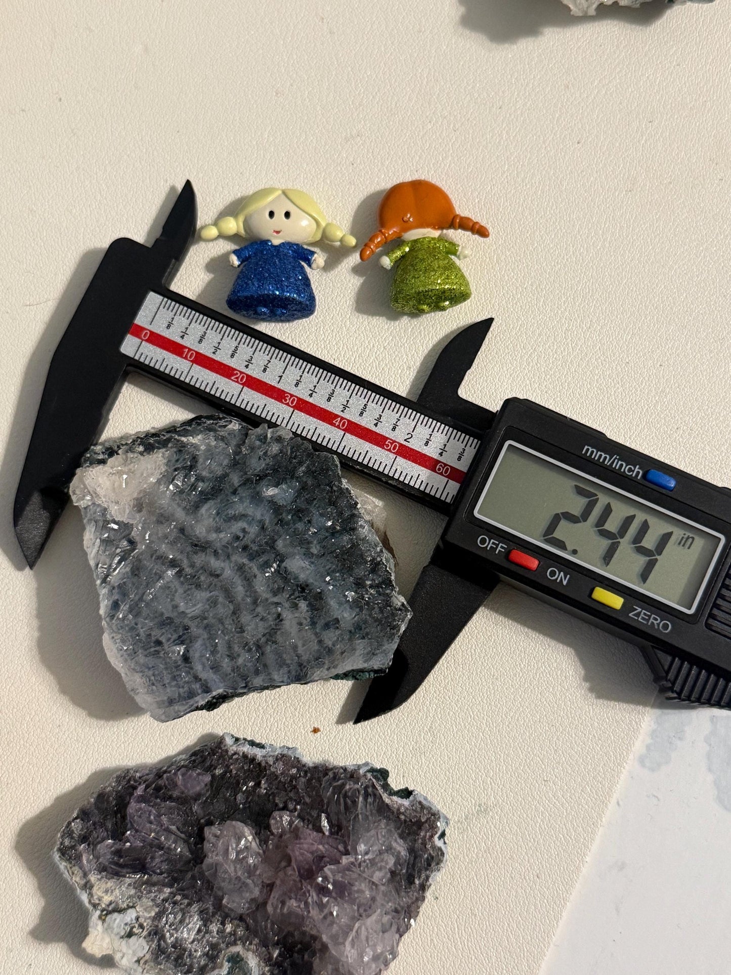 Blue Amethyst Zeolite, Amethyst Geode Cluster, Natural Raw Amethyst, Zeolite Raw Crystal Mineral, Crystal Gifts, Fossils, SMALL