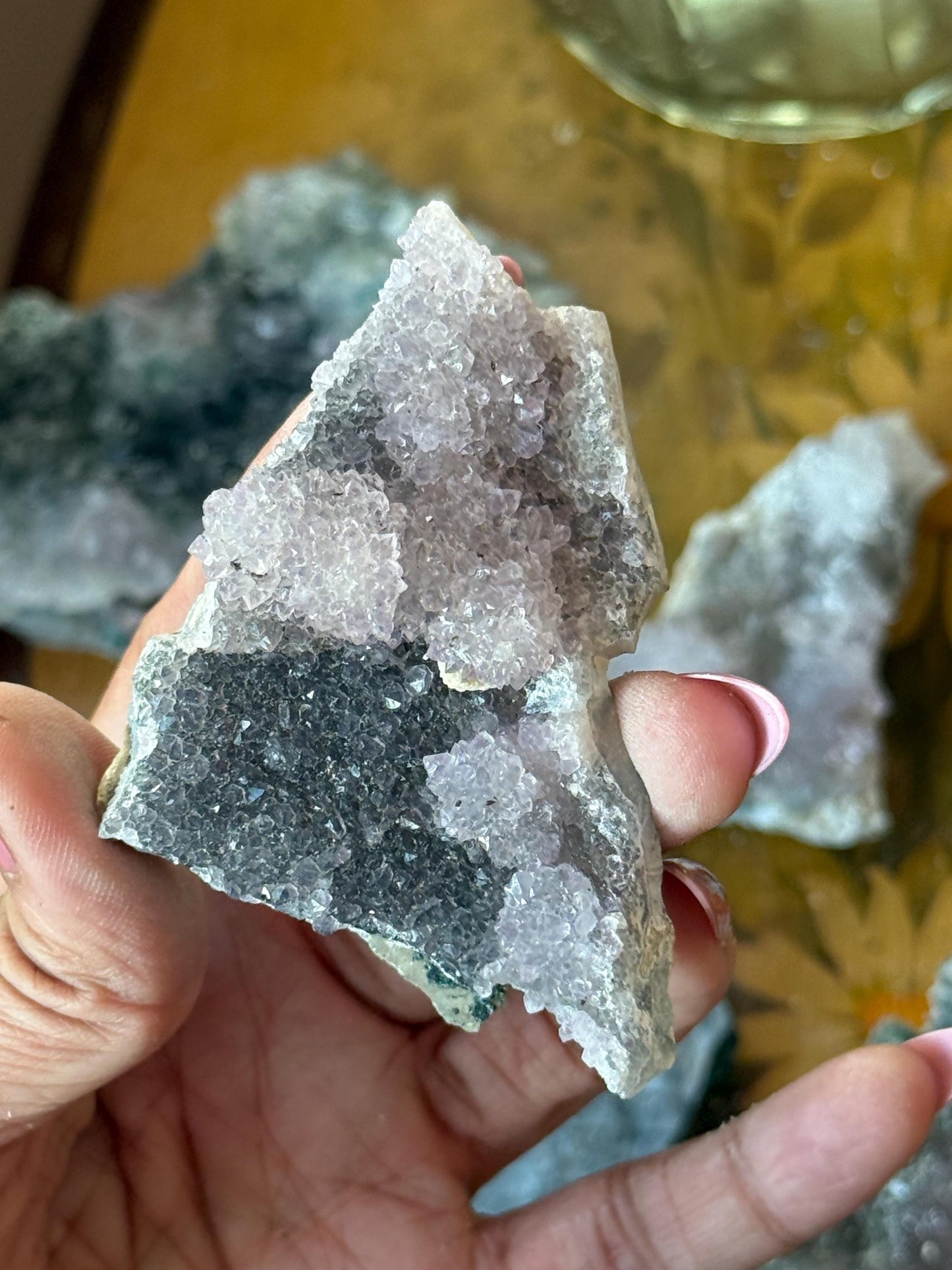 Flower Amethyst Zeolight, Amethyst Geode Cluster, Natural Raw Ameythst, Amethyst Flower, Zeolight Raw Crystal Mineral, Crystal Gifts, Fossil