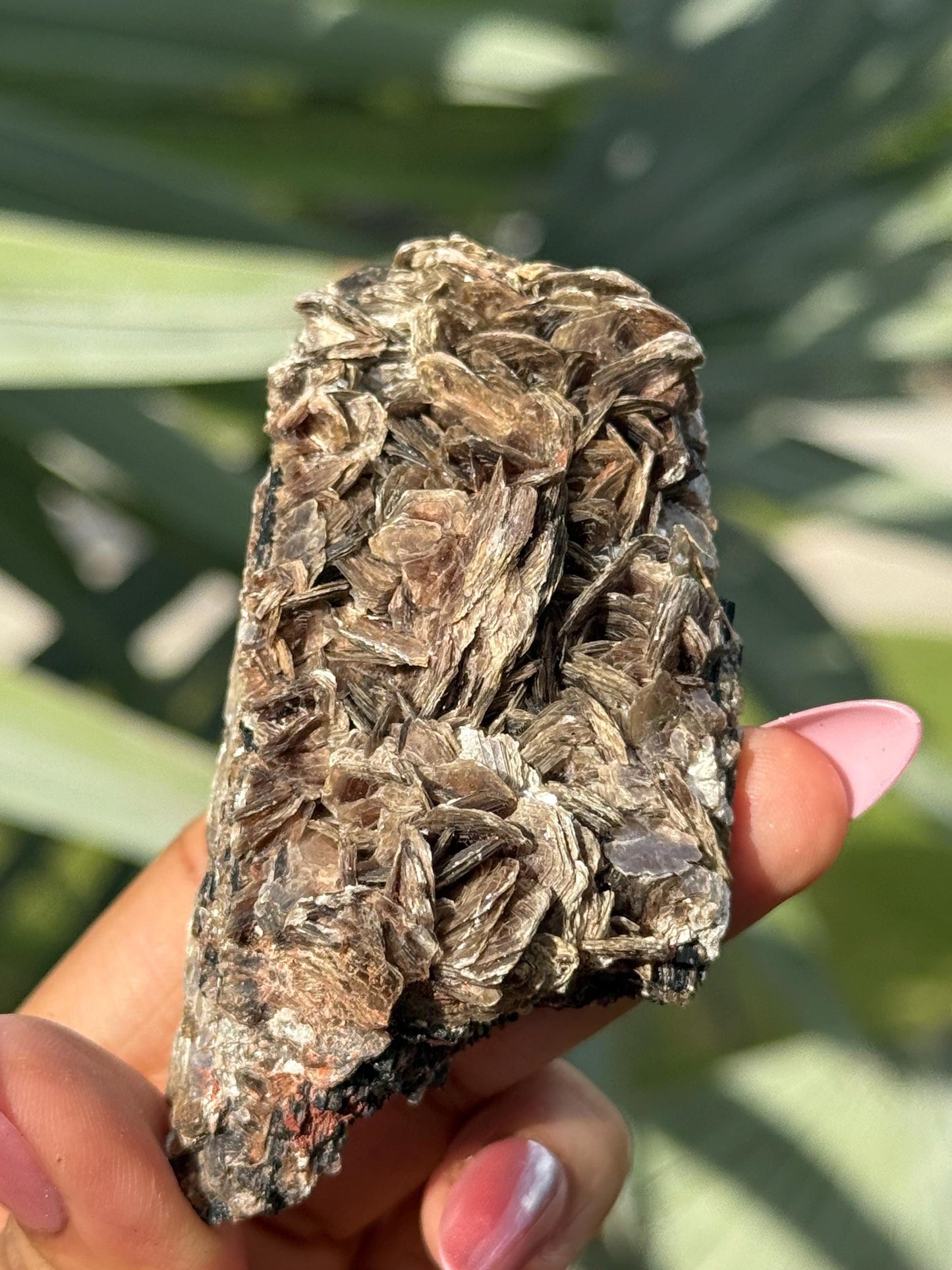 Black Tourmaline with Mica, Raw Black Tourmaline, Tourmaline mineral, Raw Crystal Specimen, Crystal Gifts, Home Decor