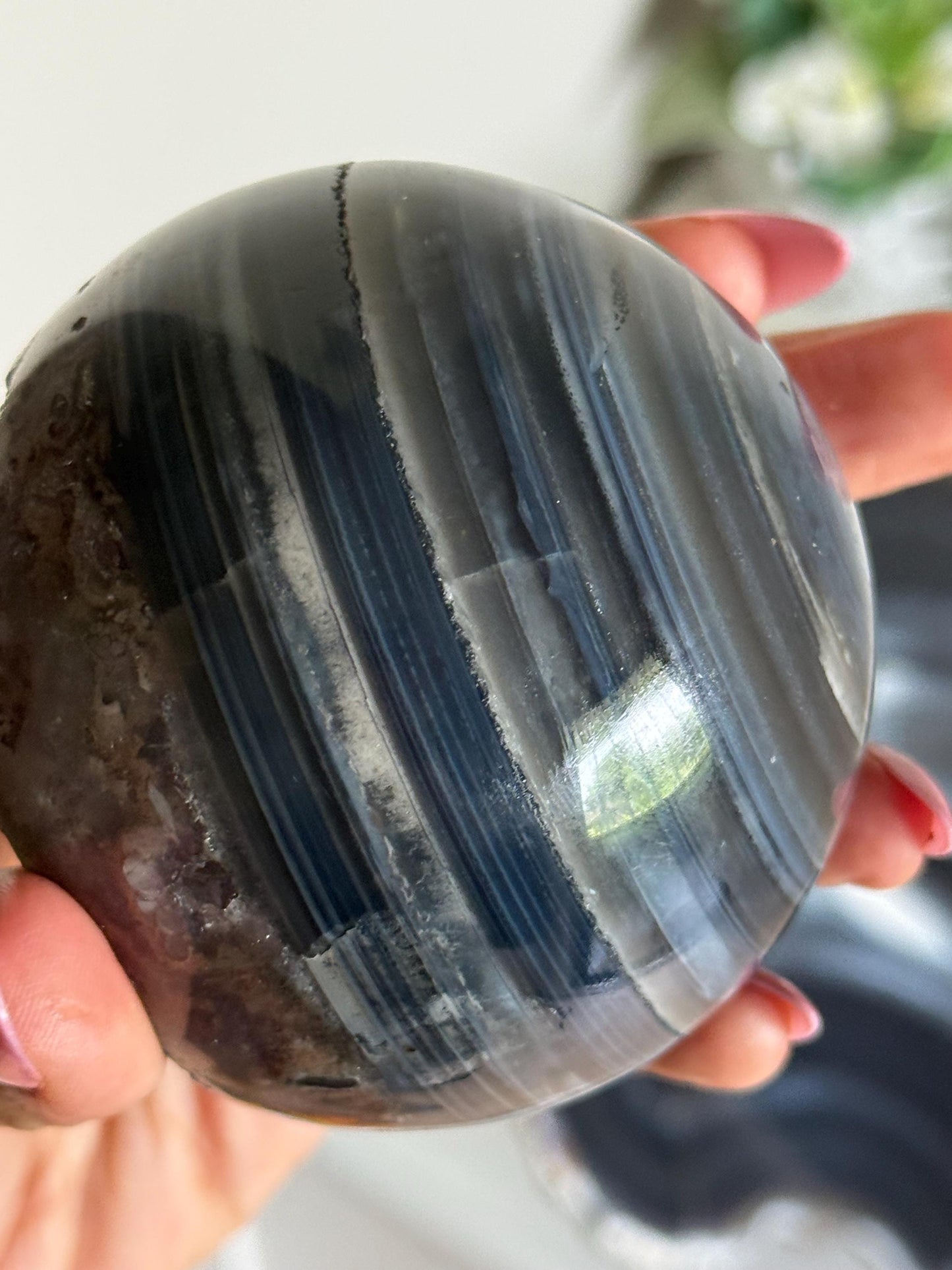 Druzy Agate Spere, Blue Agate Sphere, Crystal Spheres, Sugar Druzy Sphere, Crystal Gifts,  Spiritual Decor,