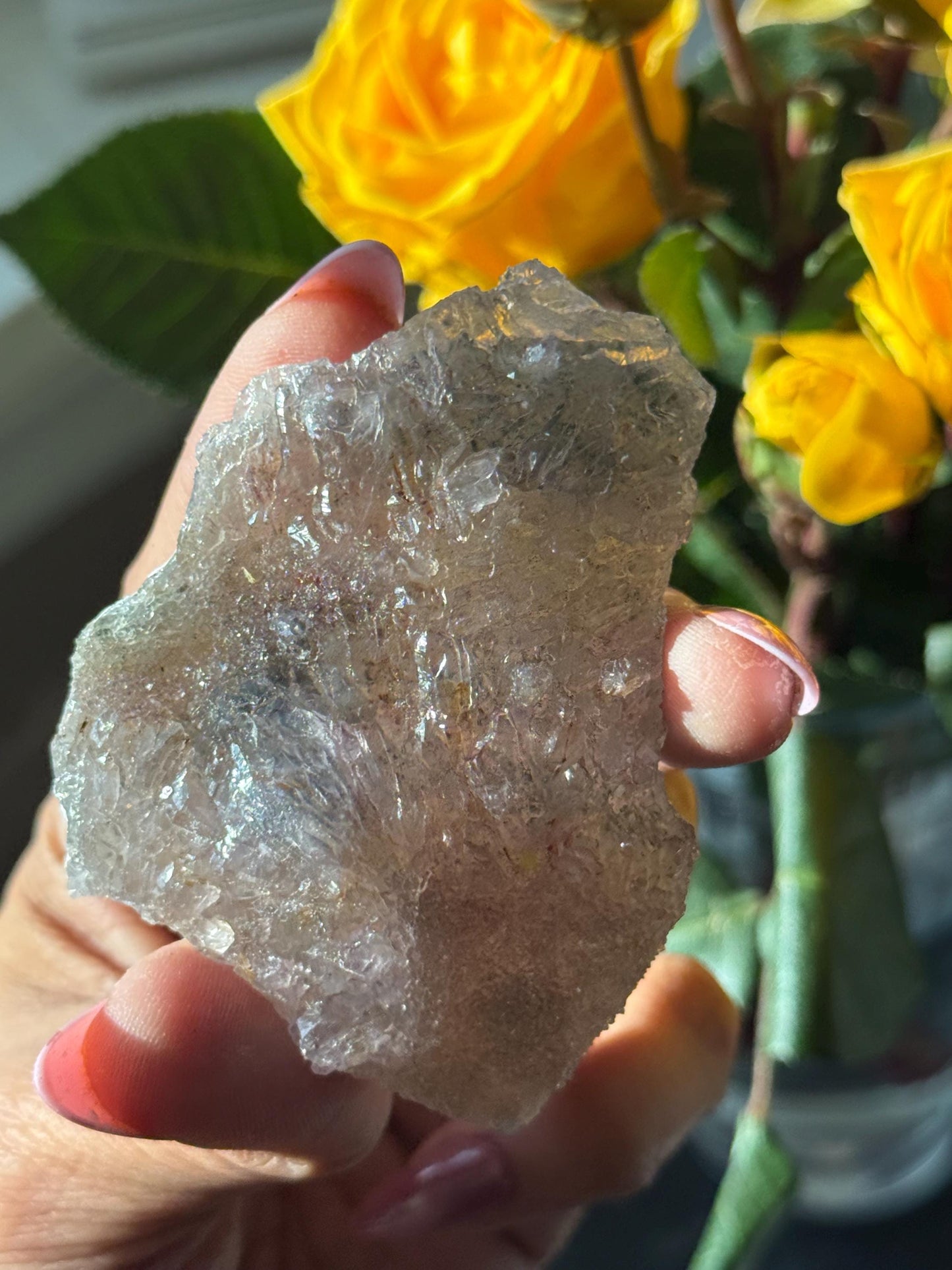 Flower Amethyst Zeolight, Amethyst Geode Cluster, Natural Raw Ameythst, Amethyst Flower, Zeolight Raw Crystal Mineral, Crystal Gifts, Fossil