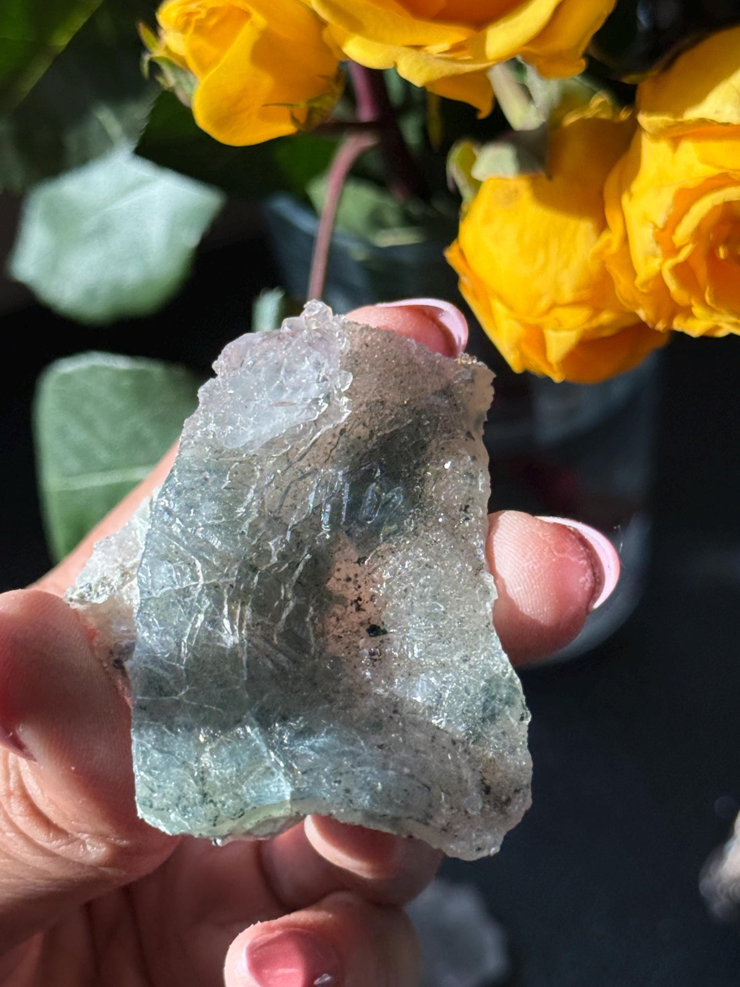 Flower Amethyst Zeolight, Green Zeolight, Natural Raw Ameythst, Amethyst Flower, Zeolight Raw Crystal Mineral, Crystal Gifts, MINI