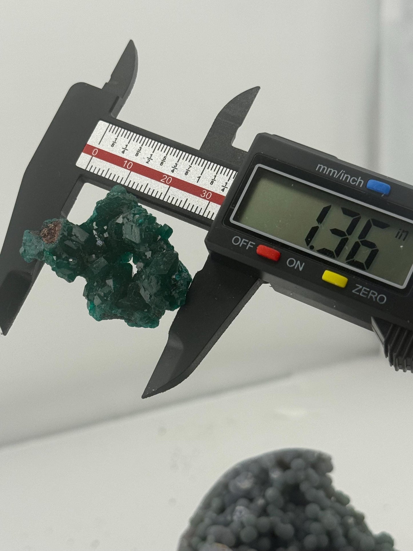 Dioptase, Natural Raw Dioptase, Dioptase from Republic of the Congo, Fossils and Minerals,