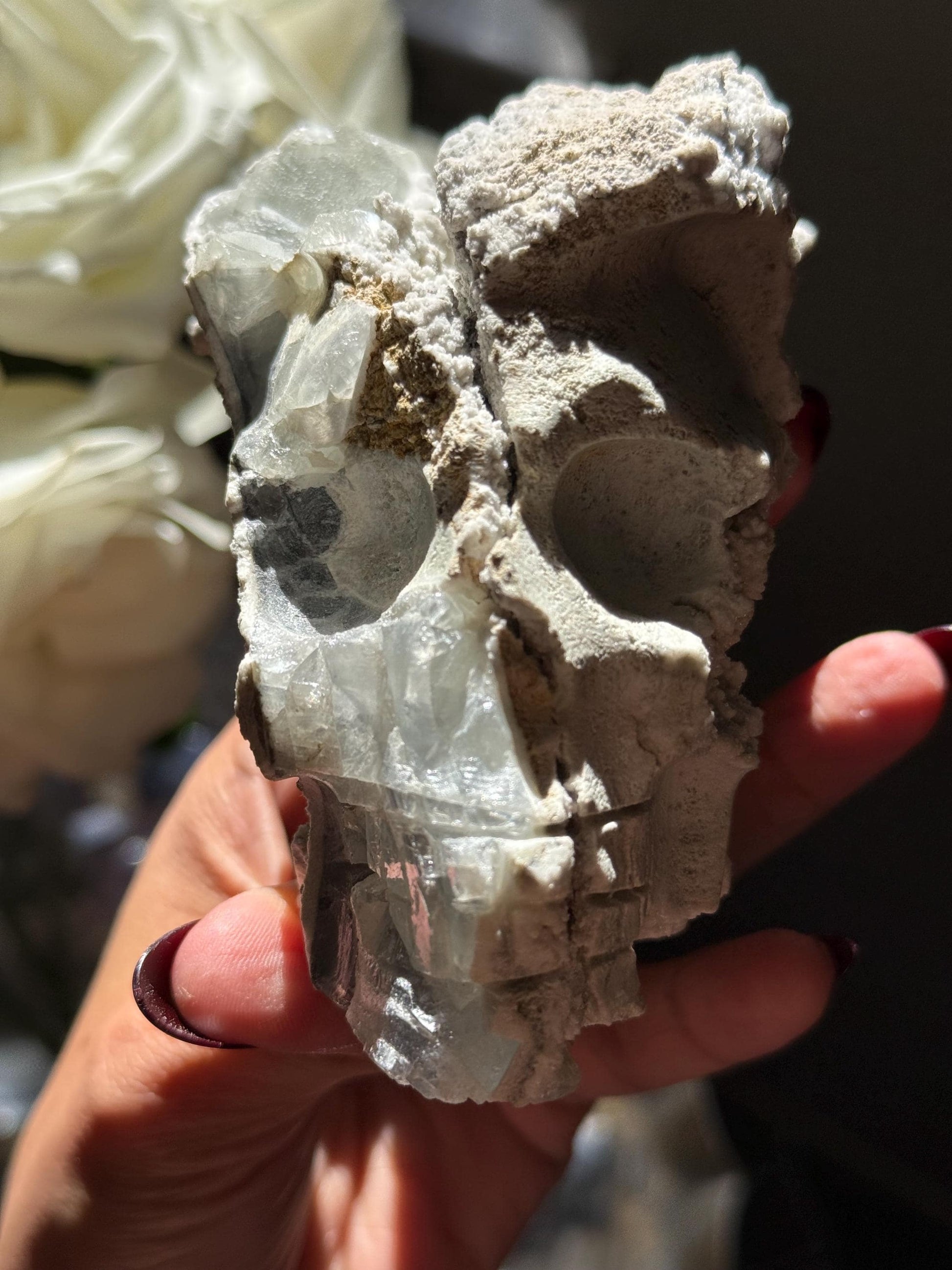 Fluorite Skull, Crystal Fluroite Skull, Crystal Skulls, Metaphysical Gifts,