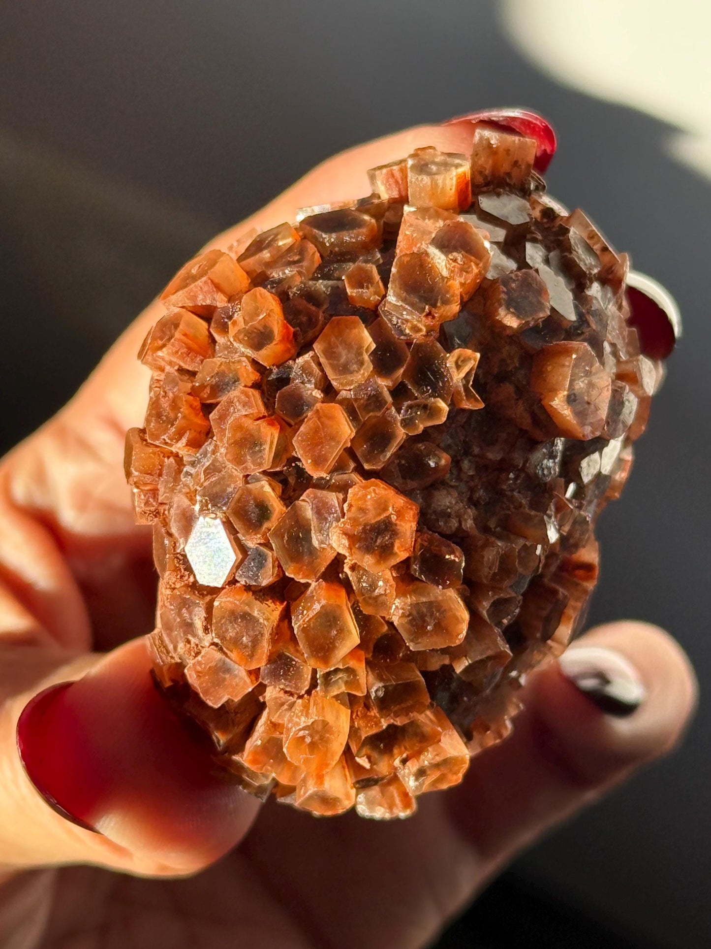 Aragonite Cluster, Raw Aragonite Cluster From Morocco, Aragonite, Fossils, Crystal Gifts