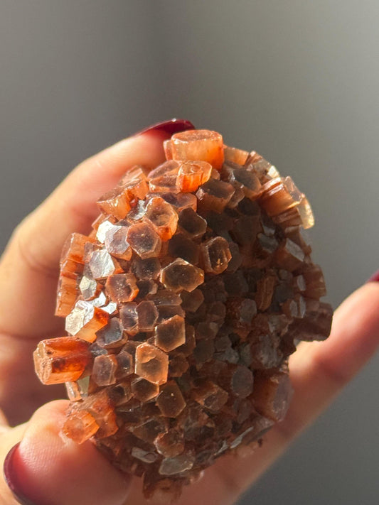 Aragonite Cluster, Raw Aragonite Cluster From Morocco, Aragonite, Fossils, Crystal Gifts