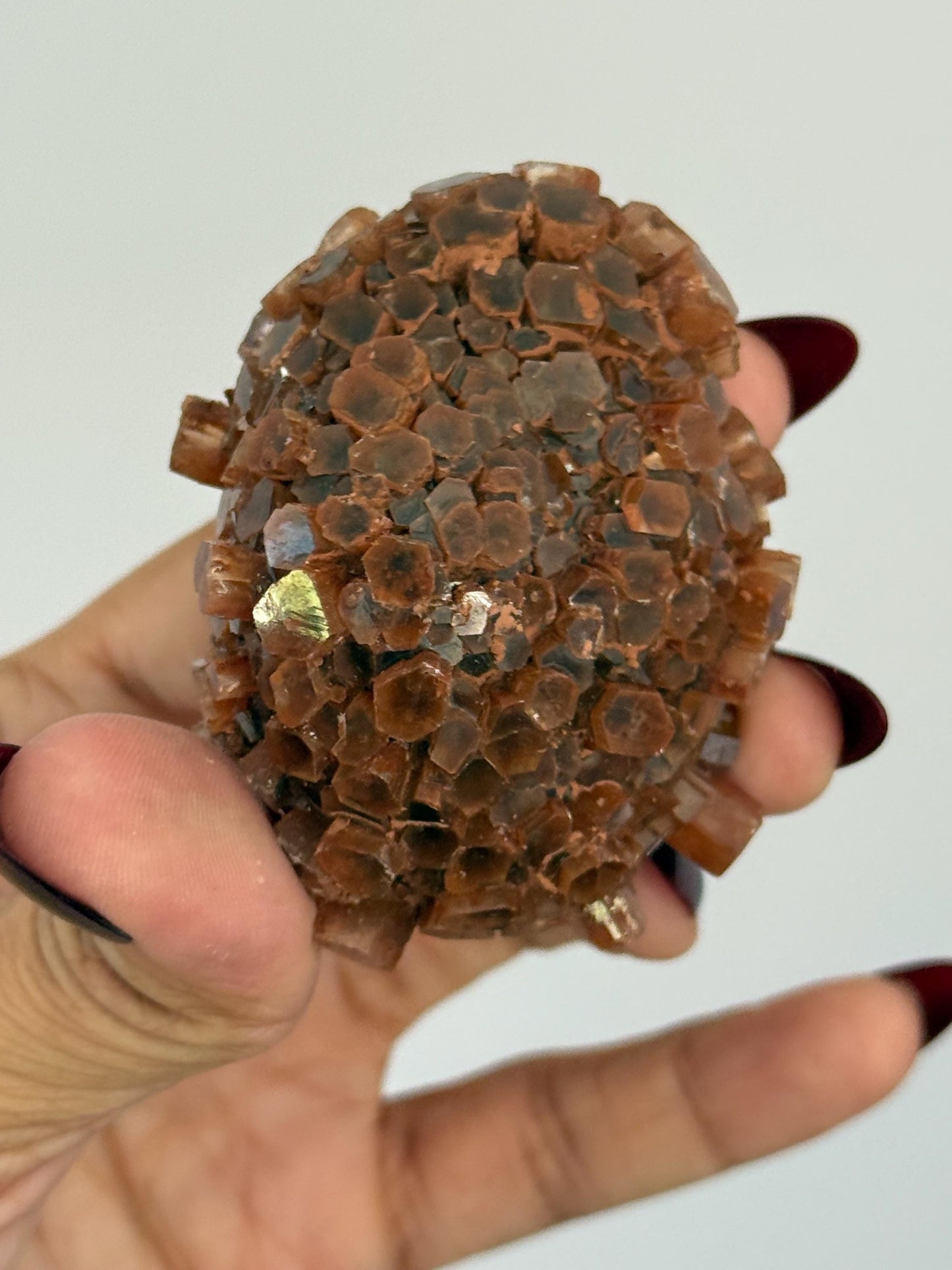 Aragonite Cluster, Raw Aragonite Cluster From Morocco, Aragonite, Fossils, Crystal Gifts