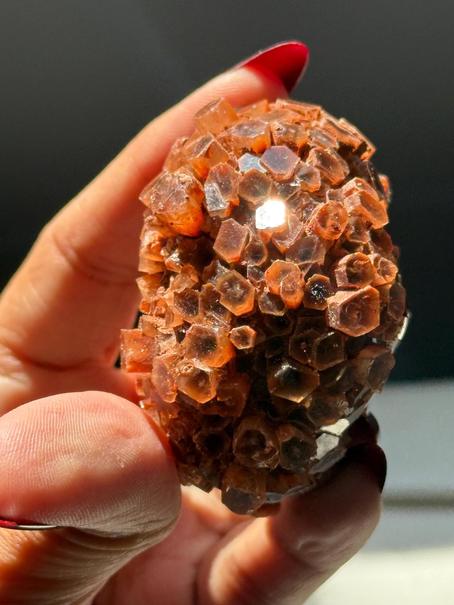 Aragonite Cluster, Raw Aragonite Cluster From Morocco, Aragonite, Fossils, Crystal Gifts