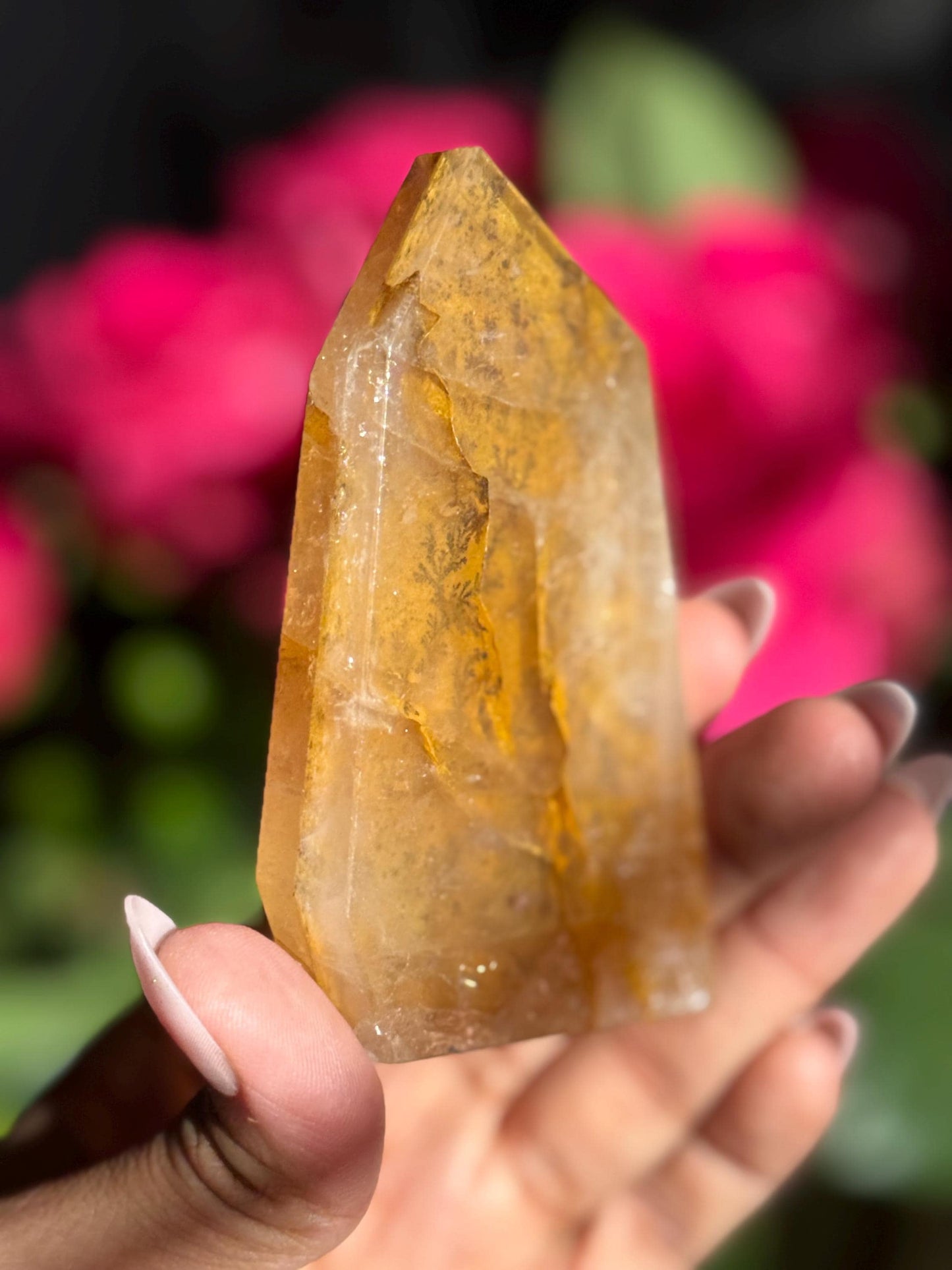 Dendritic Quartz, Girasol Quartz With Dendrites, Dendritic, Crystal Gifts