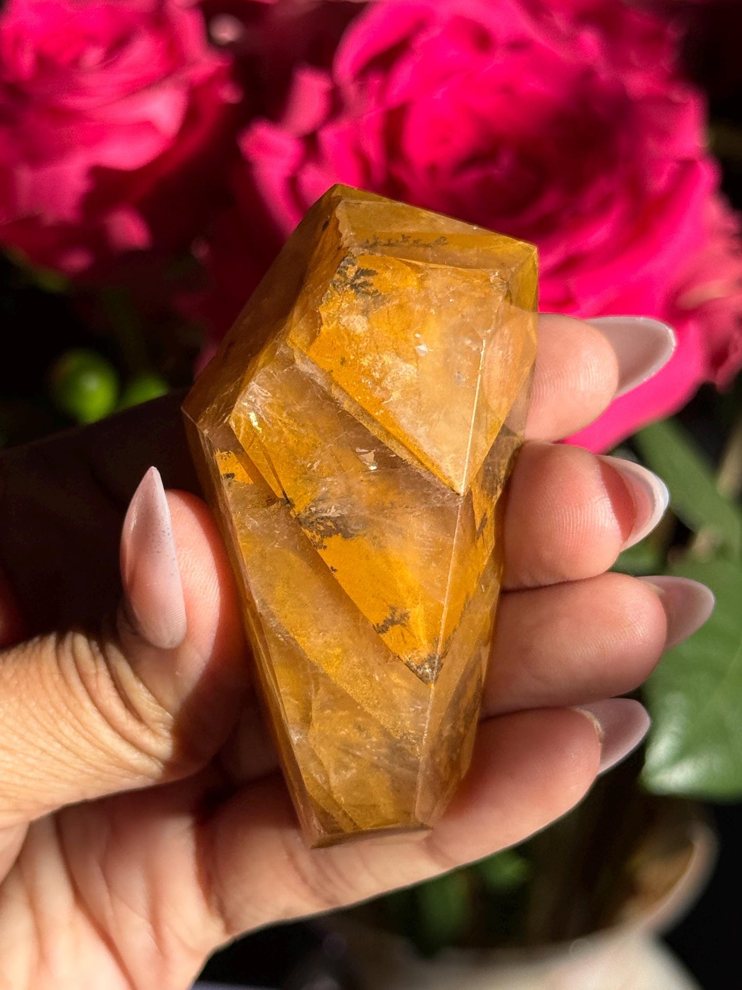 Dendritic Quartz, Girasol Quartz With Dendrites, SMALL