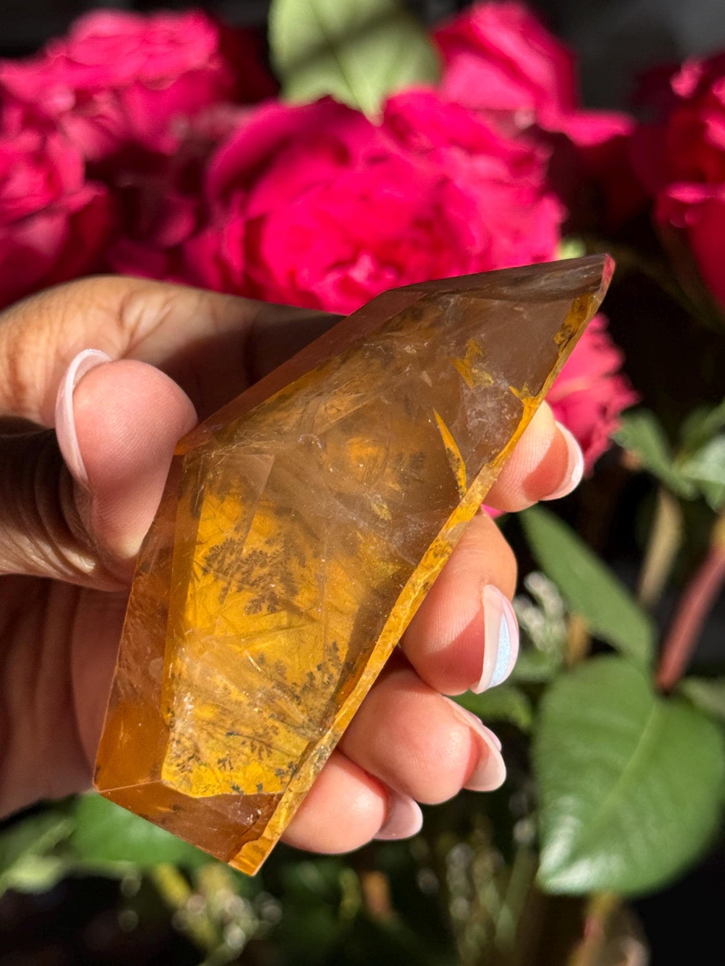 Dendritic Quartz, Girasol Quartz With Dendrites, Dendritic, Crystal Gifts