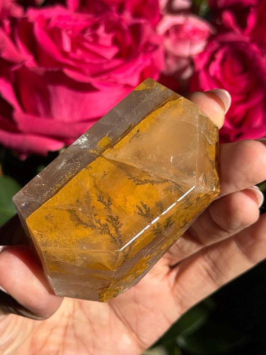 Dendritic Quartz, Girasol Quartz With Dendrites, Dendritic, Crystal Gifts