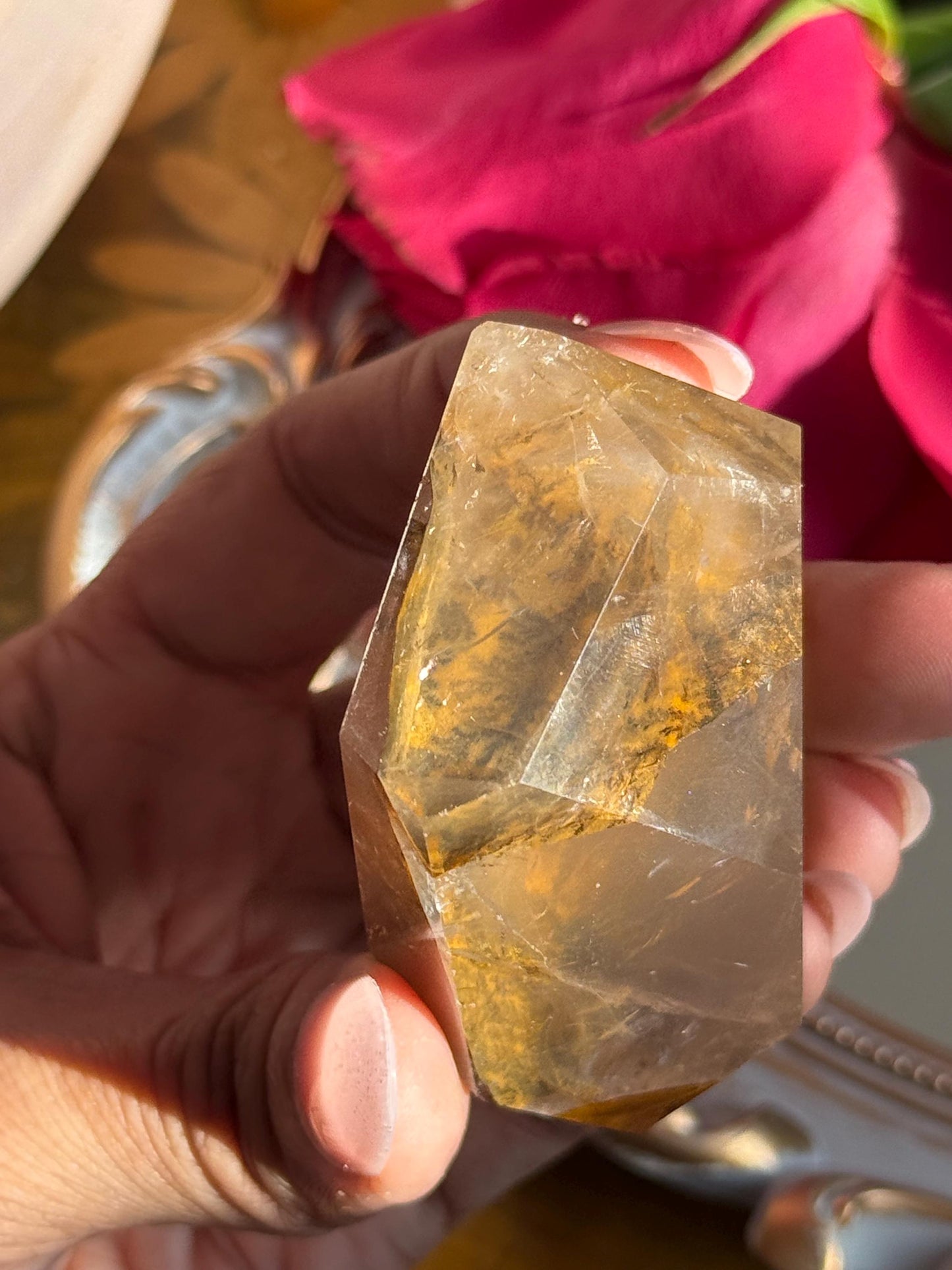 Dendritic Quartz, Girasol Quartz With Dendrites, Dendritic, Crystal Gifts